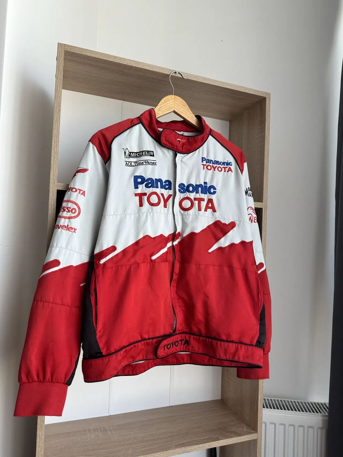 Vintage Toyota Panasonic Racing Jacket Formula Uno Vintage Toyota Panasonic Racing Jacket Formula Uno