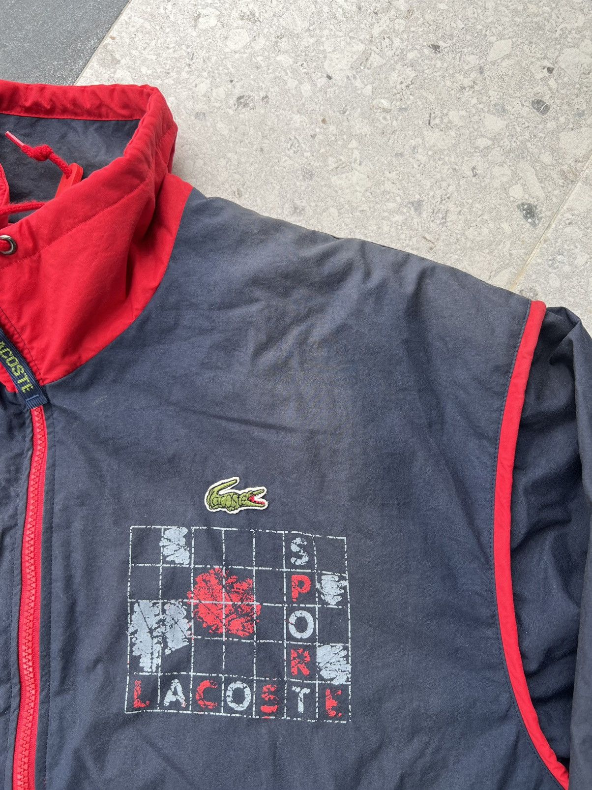 Lacoste × Vintage Lacoste sport light jacket Size US L / EU 52-54 / 3 - 3 Thumbnail