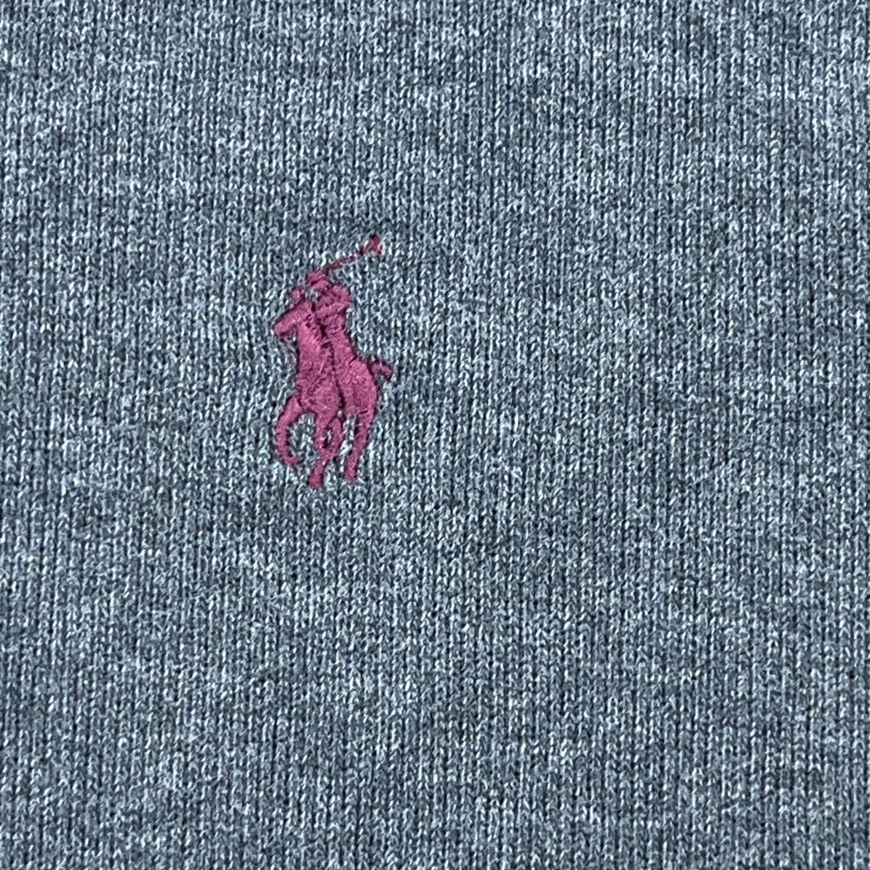 Polo Ralph Lauren Polo Ralph Lauren Sweater Men 2XL Gray Pullover Quarter Zip Maroon Pony A21 Size US XXL / EU 58 / 5 - 4 Thumbnail