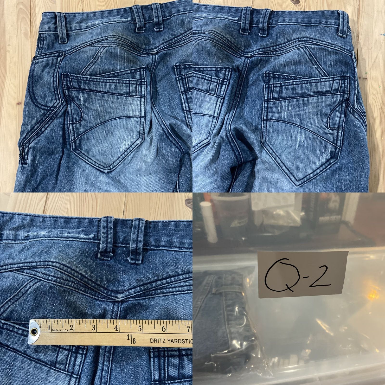 Vintage VINTAGE Y2K Jeans Medium Wash 32 Men Denim Cotton 32 Inseam Size US 32 / EU 48 - 9 Thumbnail