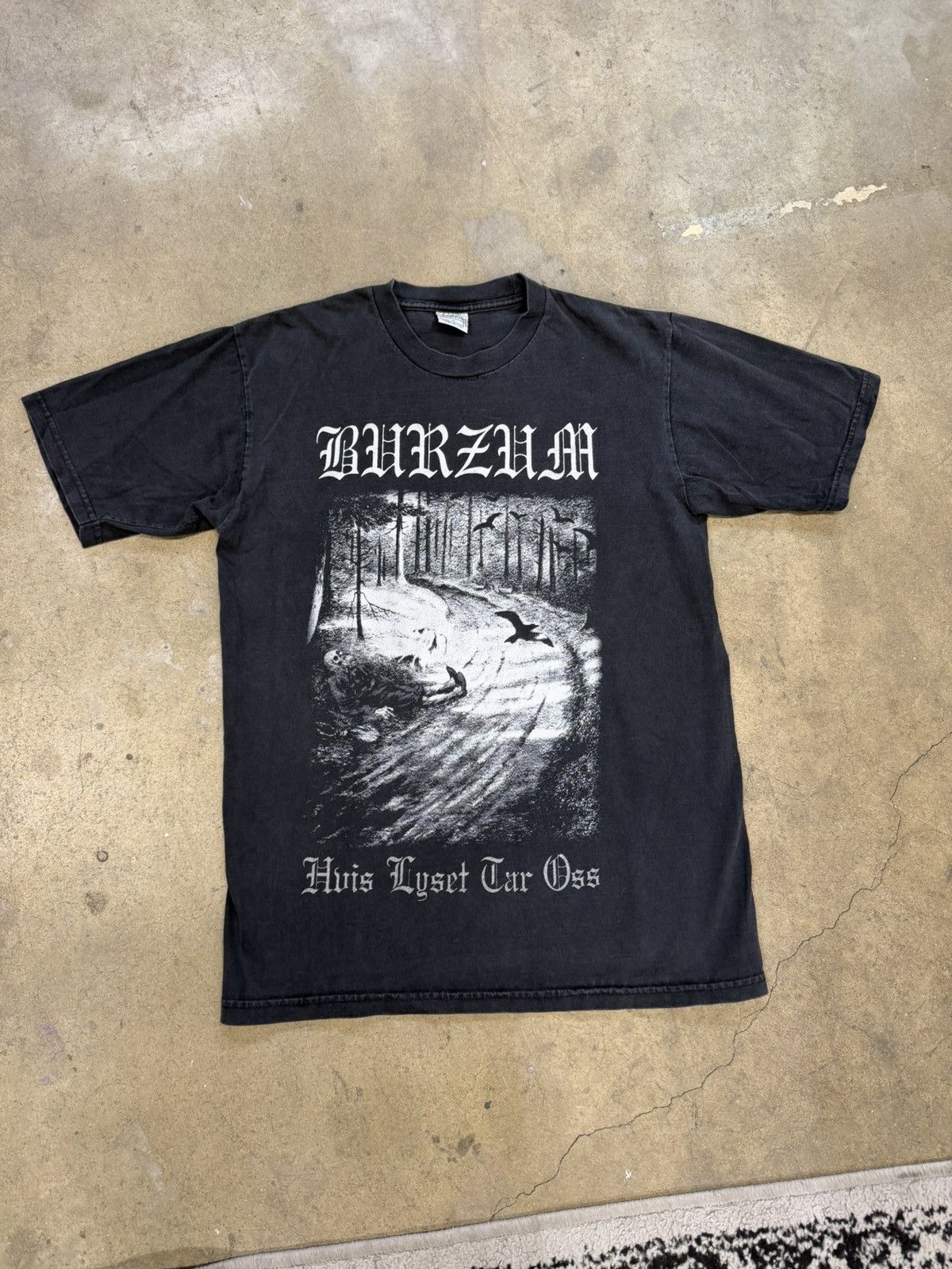 Band Tees 1Burzum Band T Shirt Boot Vintage Mayhem l Of Filth Size US M / EU 48-50 / 2 - 2 Thumbnail