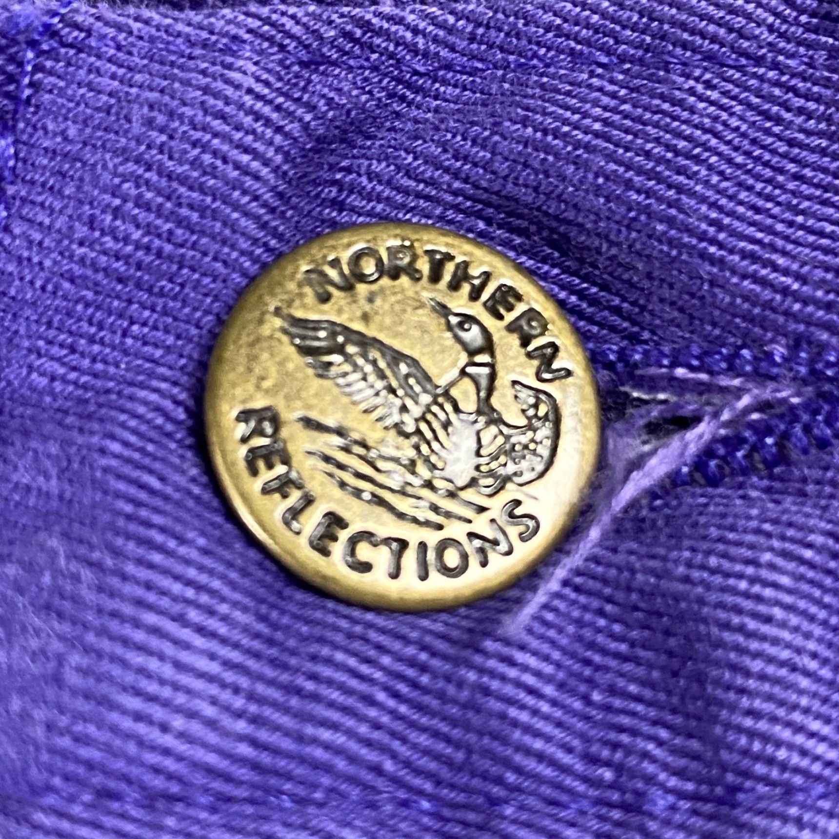 Northern Reflections VINTAGE NORTHERN REFLECTIONS WOMENS HIGH RISE MOM JEANS RIVET POCKET 31X28.5 PURPLE Size 24" / US 00 / IT 34 - 4 Thumbnail