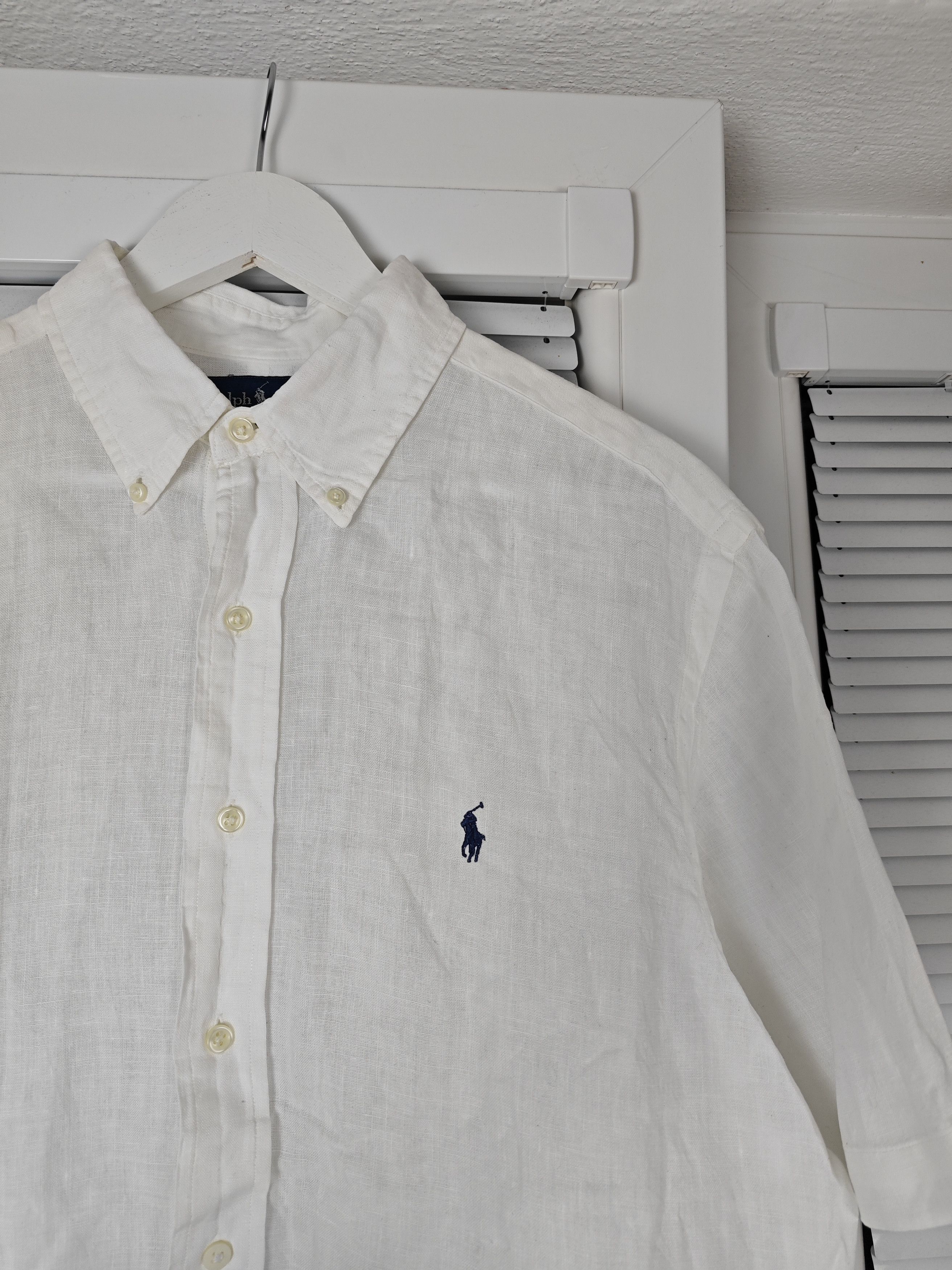 Polo Ralph Lauren Polo Ralph Lauren Vintage Linen Shirt Size US L / EU 52-54 / 3 - 2 Thumbnail