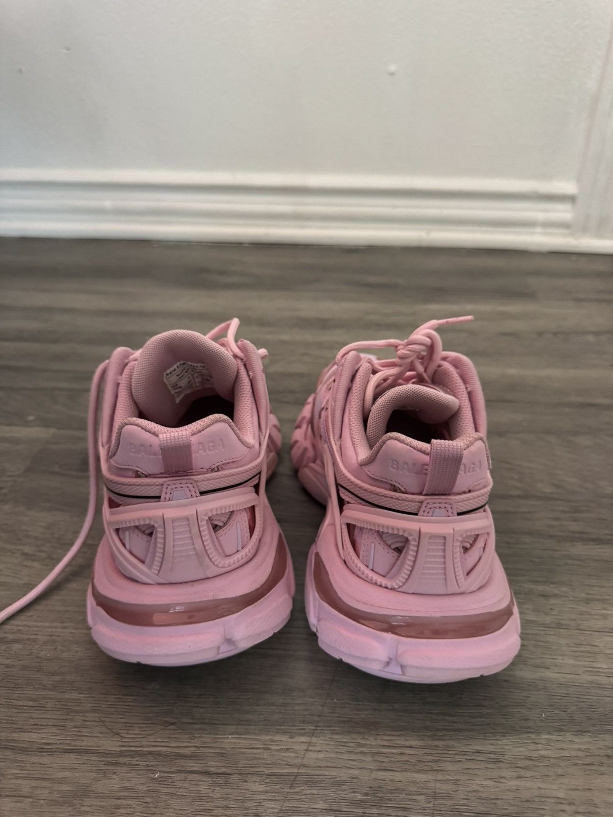Balenciaga Balenciaga Pink Track Sneakers Women Size US 5 / IT 35 - 5 Thumbnail