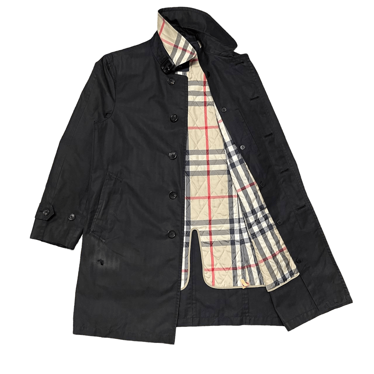 Burberry Vintage Burberry London Trench Coat Nova Check Size US M / EU 48-50 / 2 - 1 Thumbnail