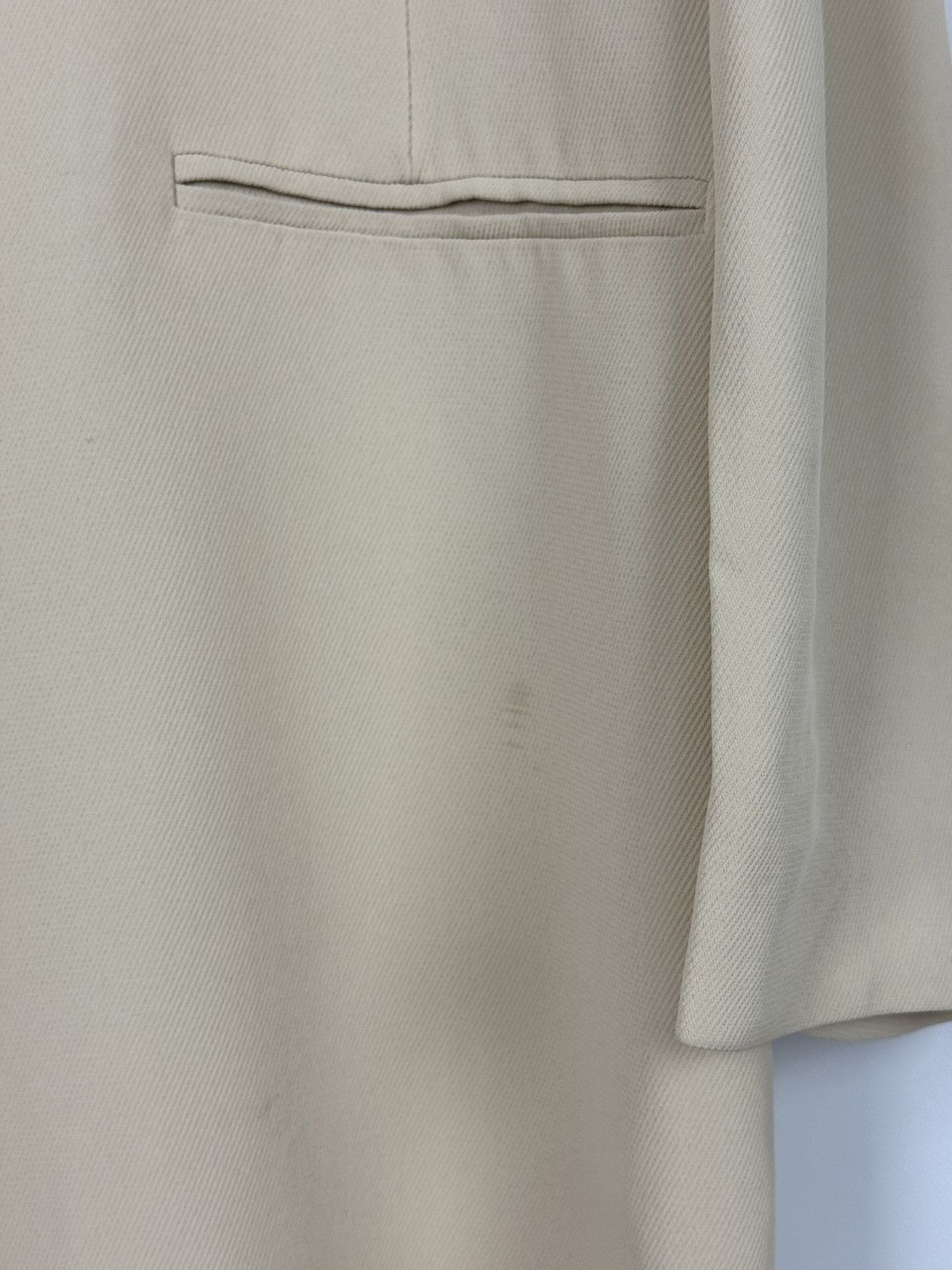 Max Mara Max Mara Ivory Women’s Light Coat Size XL / US 12-14 / IT 48-50 - 10 Thumbnail