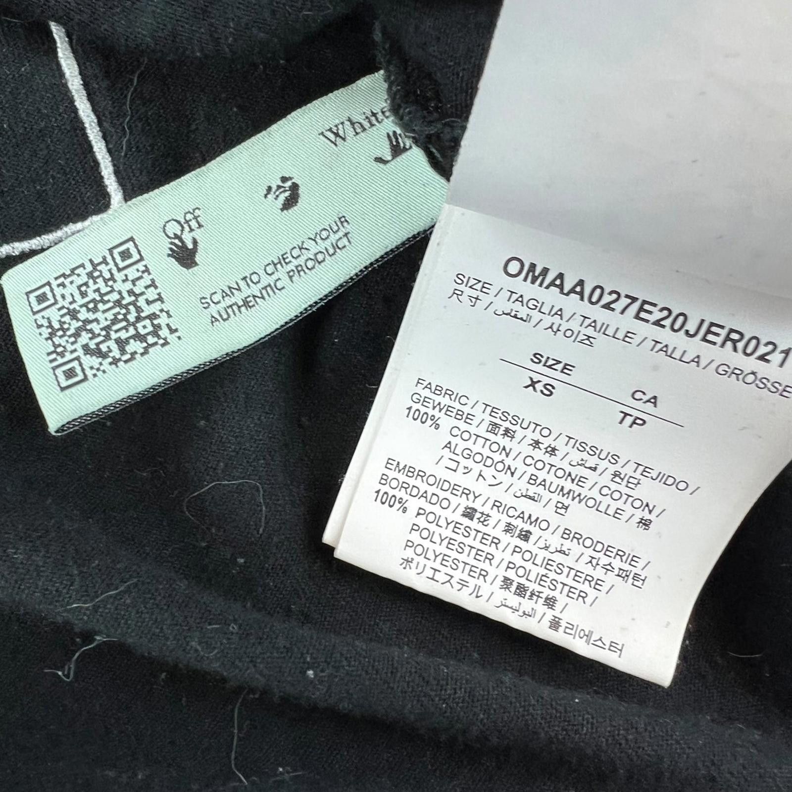 Off-White Off-White Oil Worker Black T Shirt Size US XS / EU 42 / 0 - 4 Thumbnail