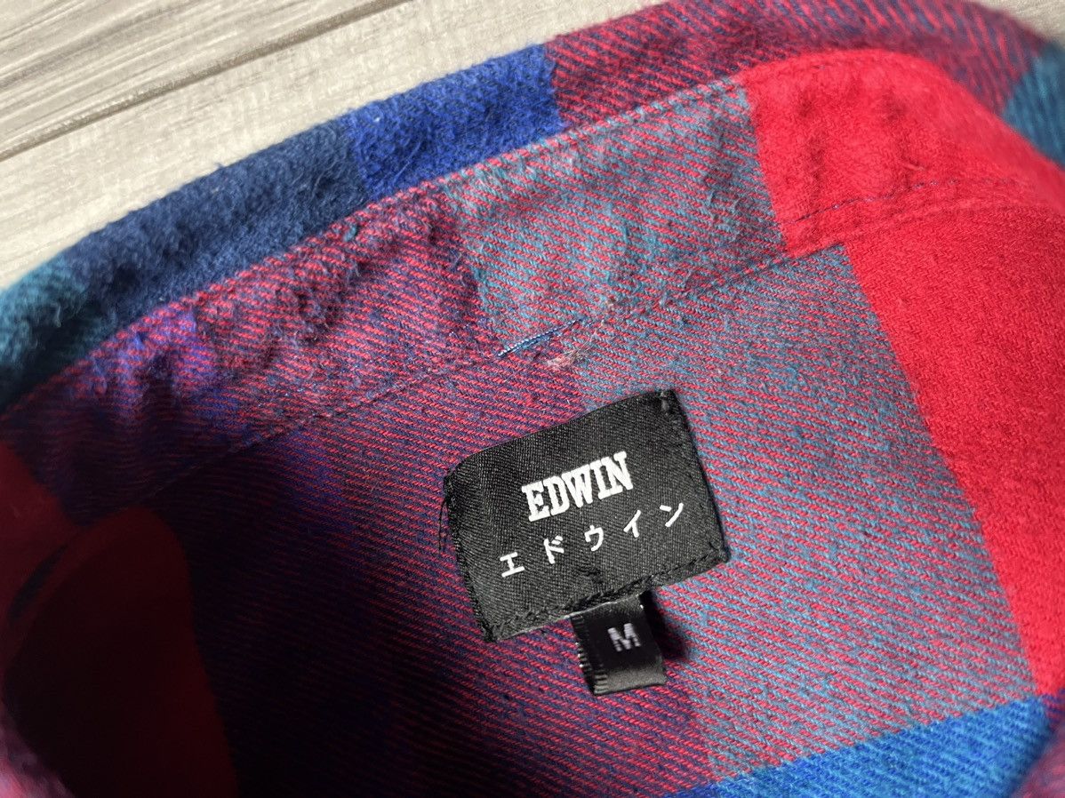 Edwin Edwin shirt plaid flannel Japanese size Medium Size US M / EU 48-50 / 2 - 4 Thumbnail