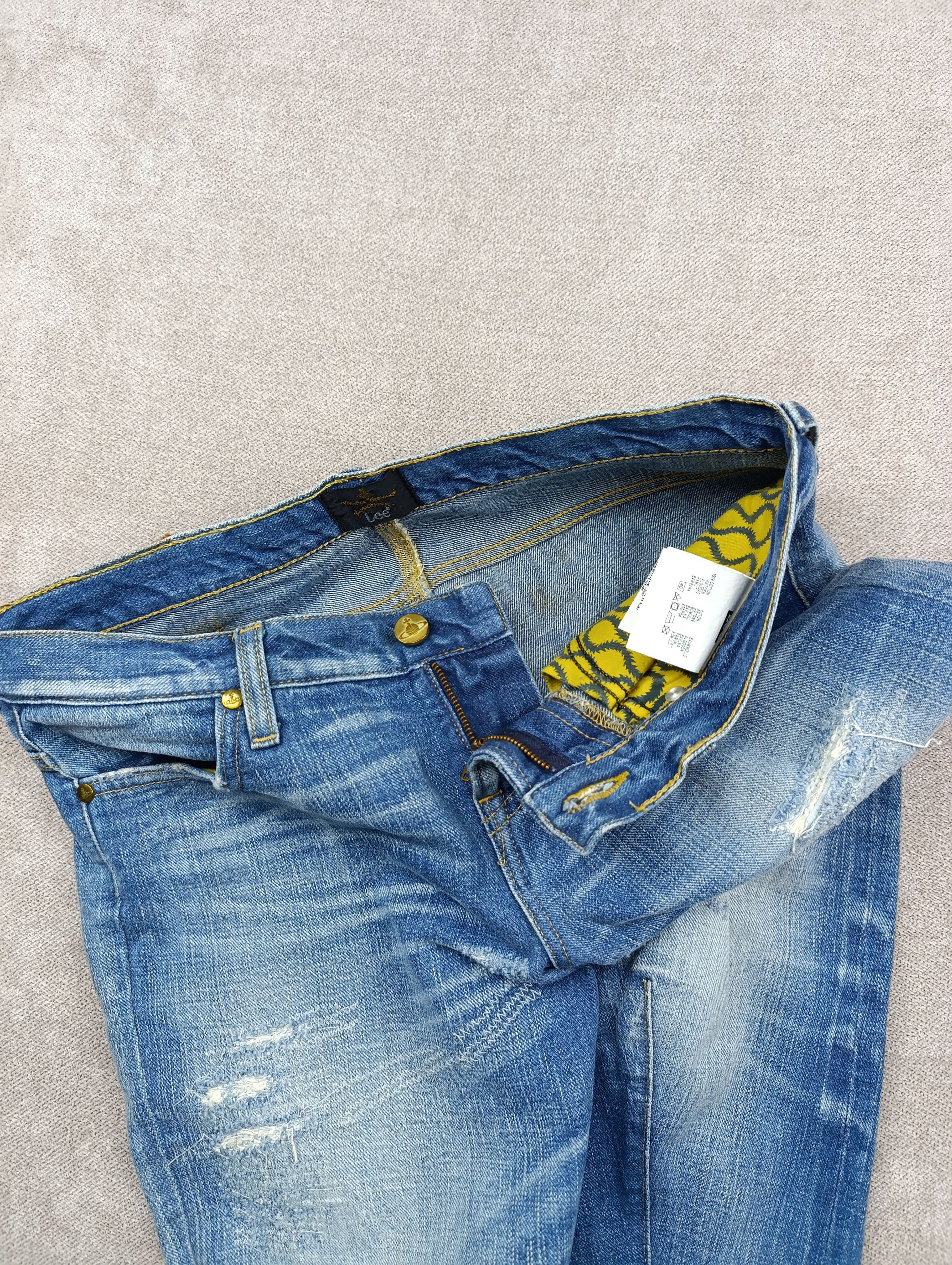 Lee × Vivienne Westwood Lee × Vivienne Westwood Pamela Jeans Denim Pants Size 26" / US 2 / IT 38 - 13 Thumbnail