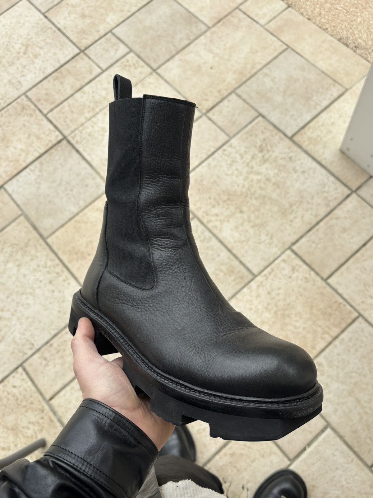 Rick Owens Bozo Megatooth Black | Grailed