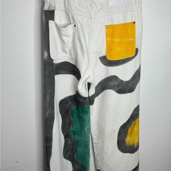 Glass Cypress Glass Cypress Painted White Jeans Men’s Size 36 Size US 36 / EU 52 - 6 Thumbnail