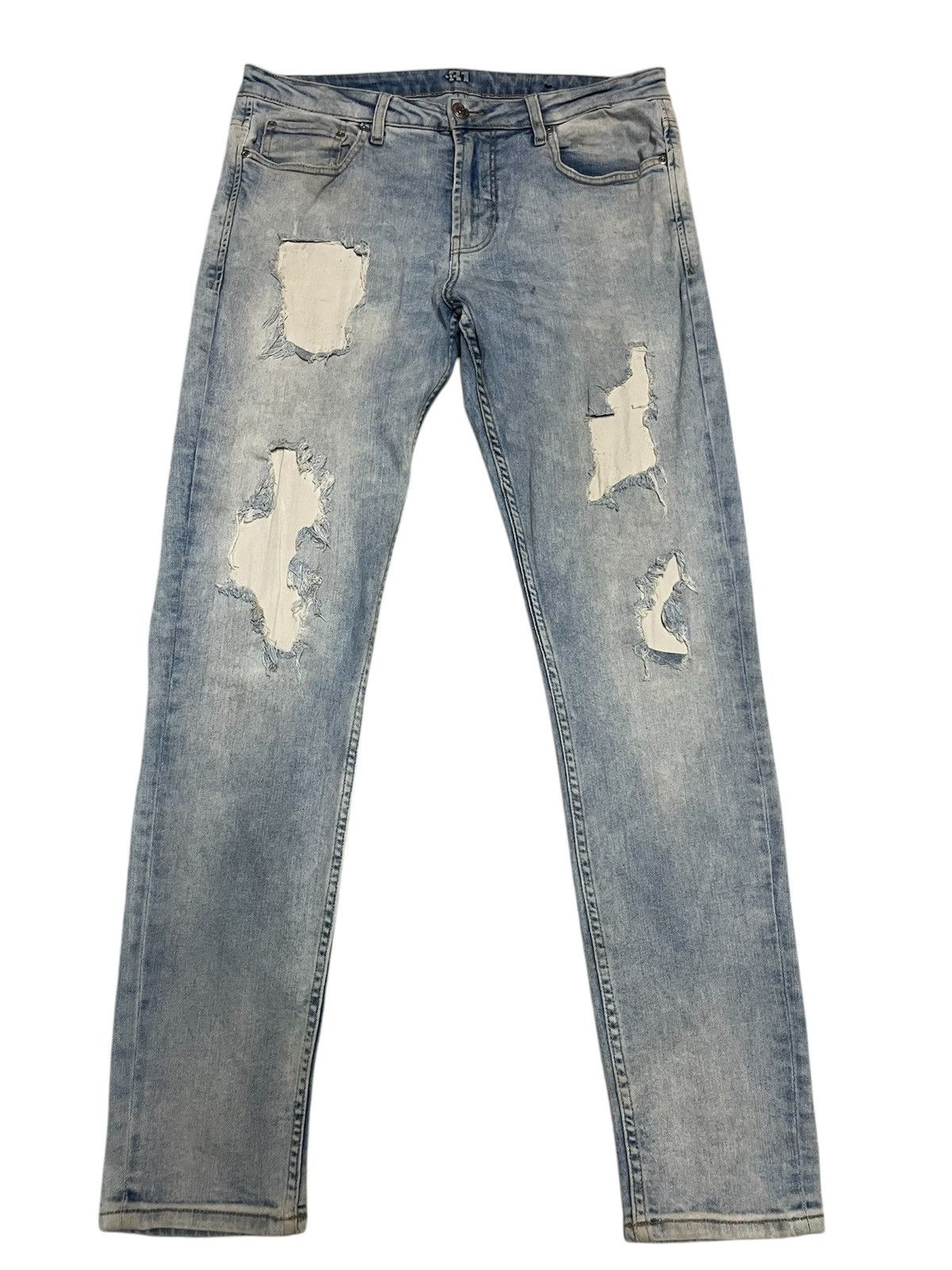 R13 💥R1 Coupe Stockholm Fit Jeans Size US 33 - 1 Thumbnail