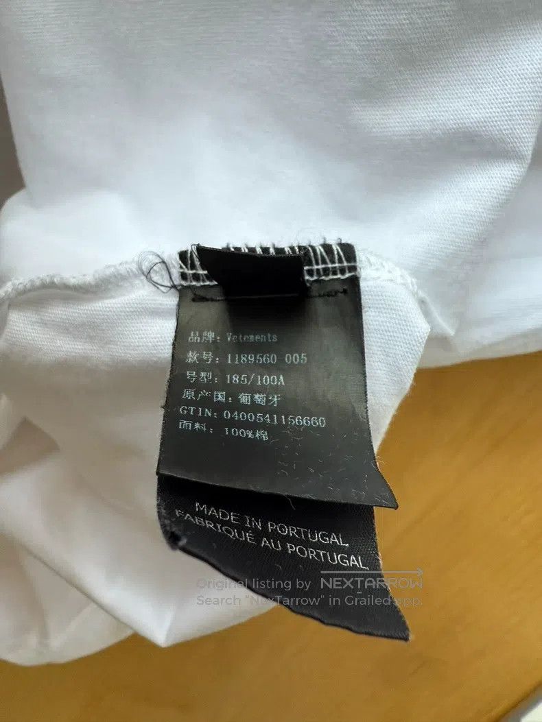 Vetements Vetements Short sleeves Size US S / EU 44-46 / 1 - 6 Thumbnail