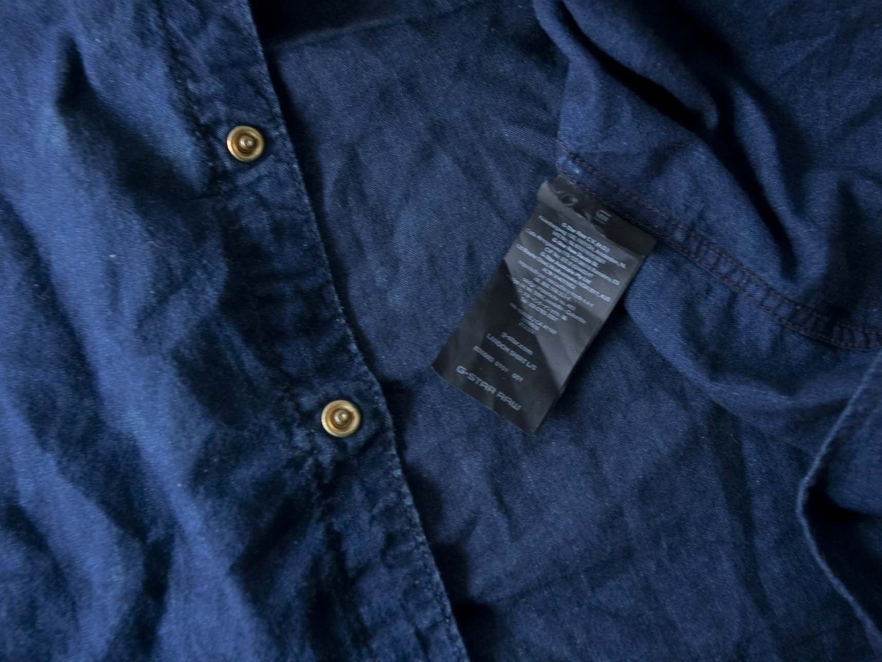 G-Star G Star Shirt Snap Button Size L /XL Dark Blue Size US XL / EU 56 / 4 - 4 Thumbnail