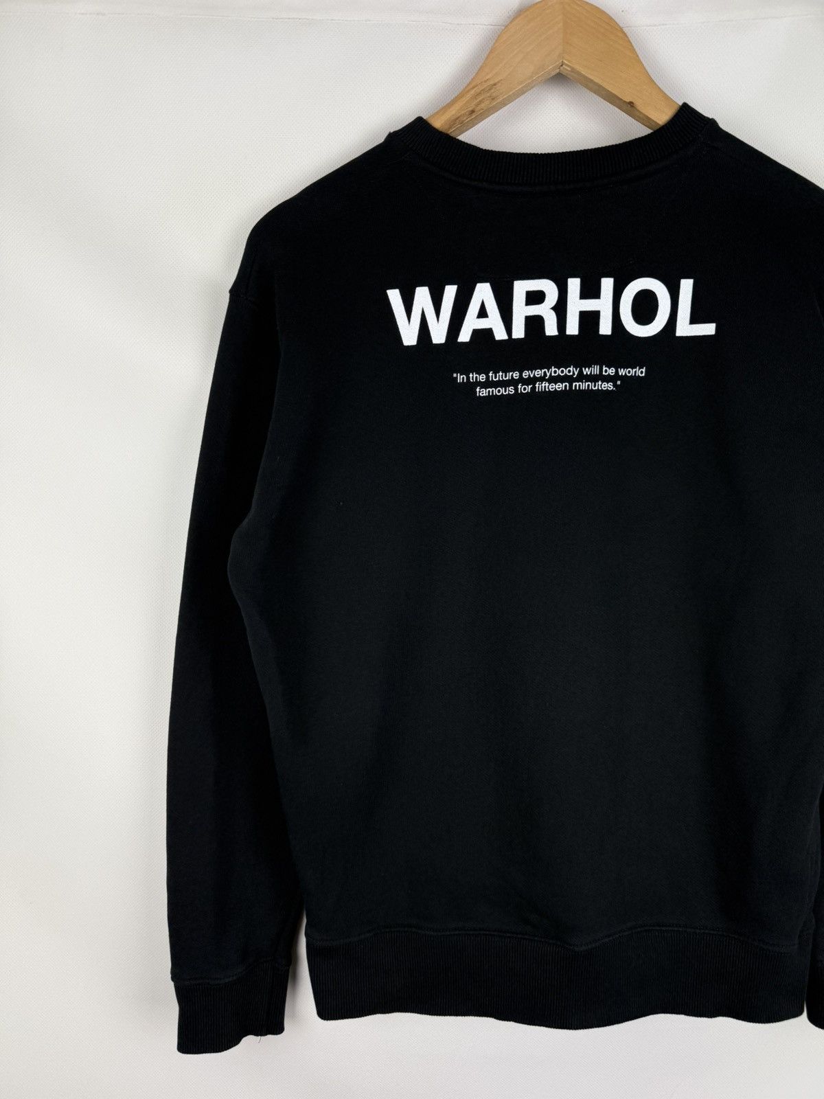 Andy Warhol × Zara Andy Warhol Zara Graphic Print Crewneck Sweatshirt Pullover Size US S / EU 44-46 / 1 - 14 Thumbnail