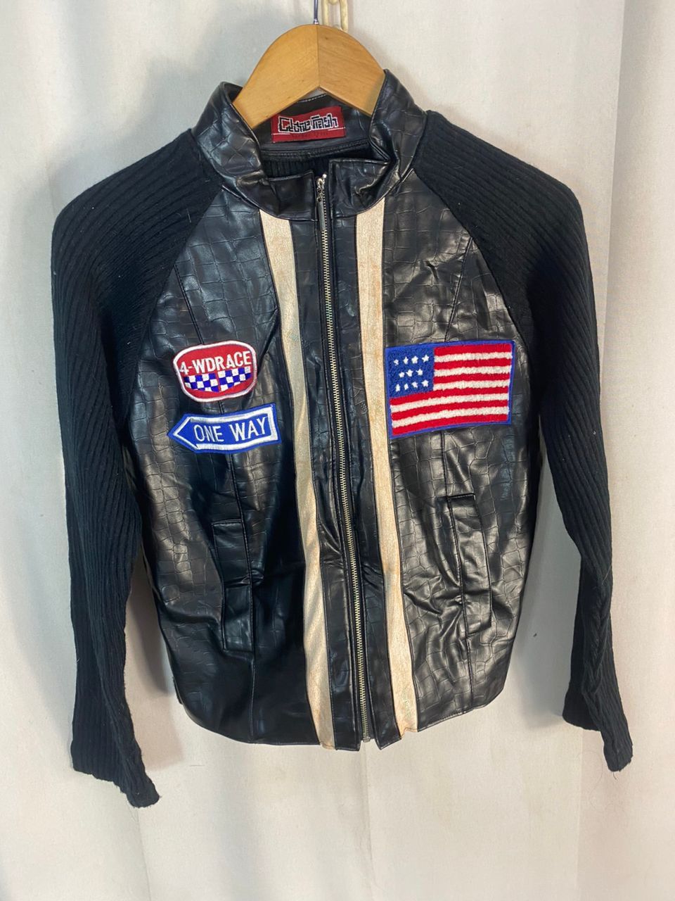 Other Unbrand knit zipper jacket with patches Size S / US 4 / IT 40 - 5 Thumbnail