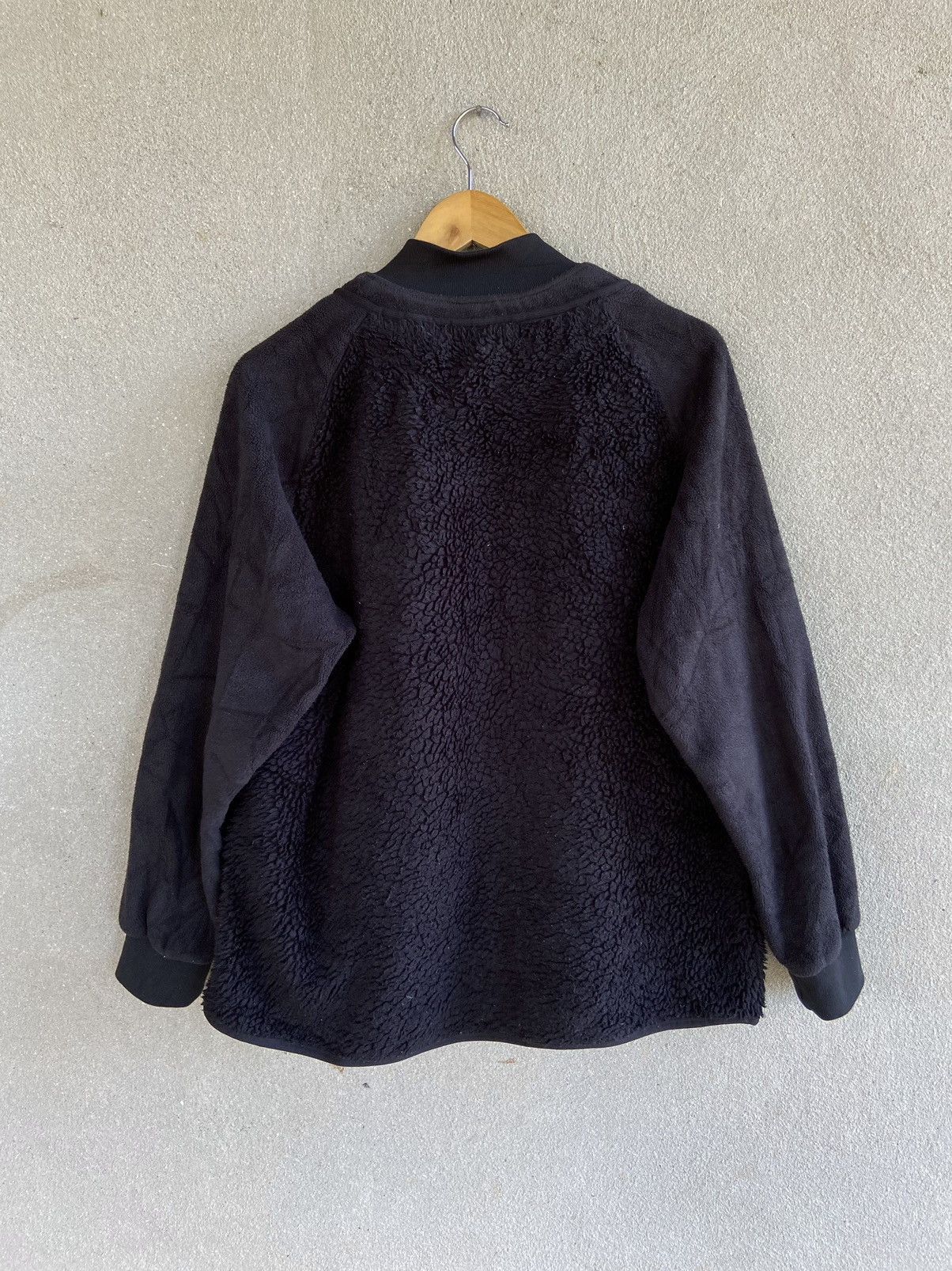 Uniqlo × White Mountaineering White Mountaineering Fleece Oversized Long Sleeve Jacket Size US M / EU 48-50 / 2 - 3 Thumbnail