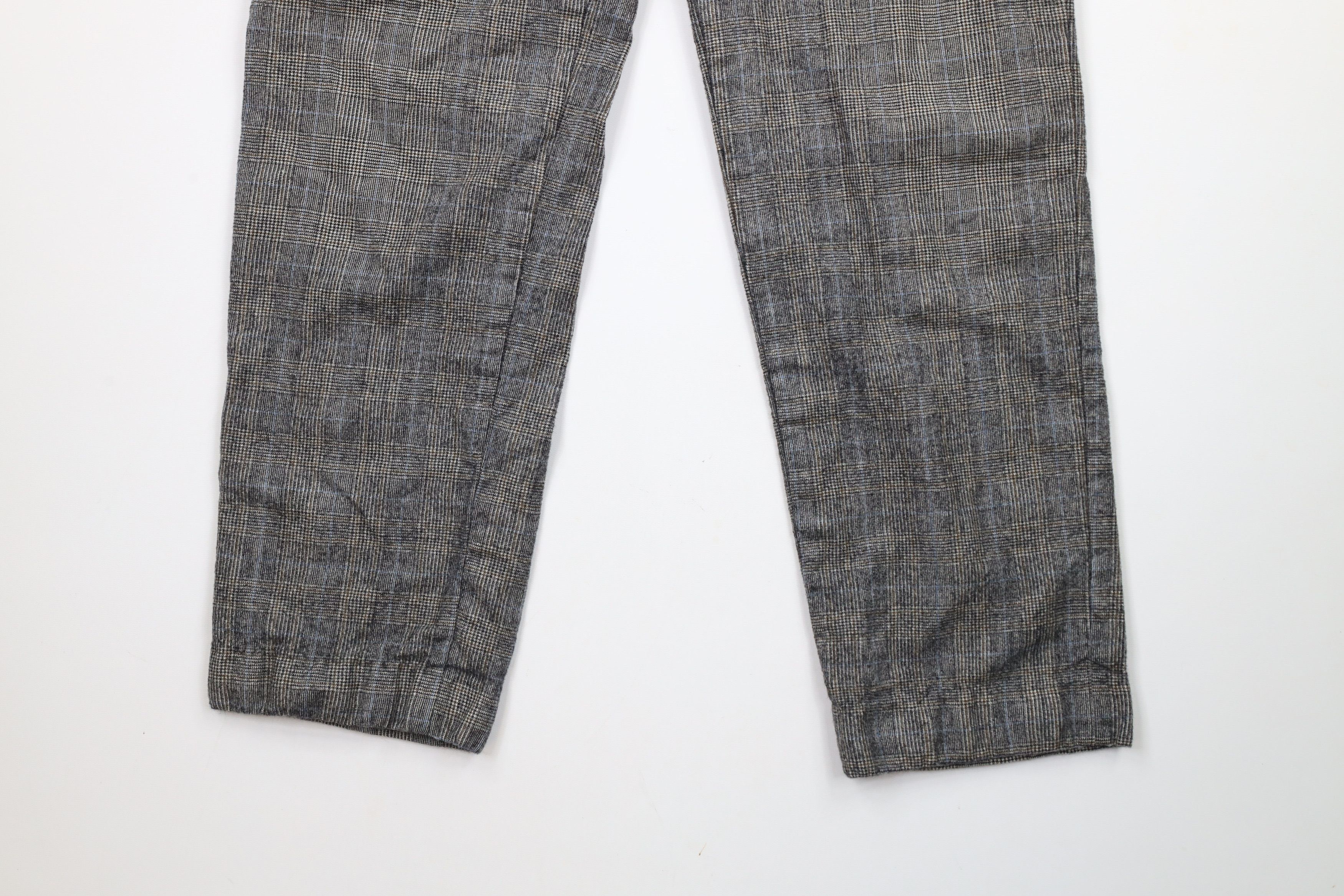 Vintage Vintage 90s Streetwear Wool Pleated Chino Pants Houndstooth Size US 32 / EU 48 - 4 Thumbnail