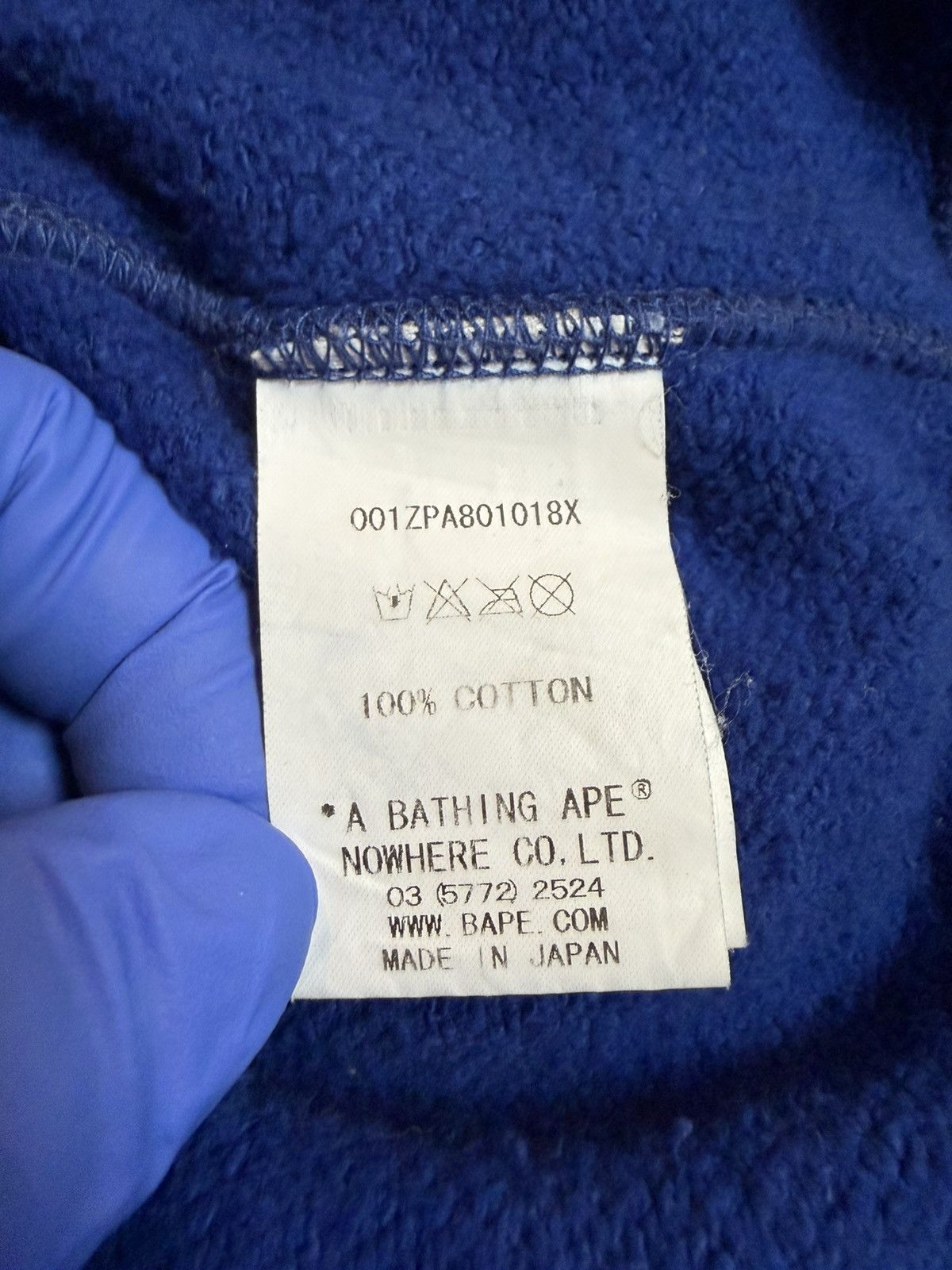 Bape A Bathing Ape Blue Cheetah Tiger Shark Full Zip Shark Hoodie Size US M / EU 48-50 / 2 - 13 Thumbnail