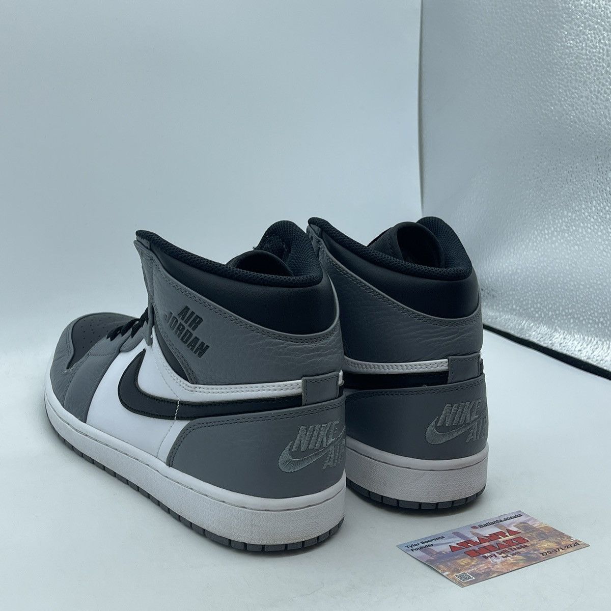Jordan Brand Air Jordan 1 rare air cool grey Size US 10 / EU 43 - 4 Thumbnail