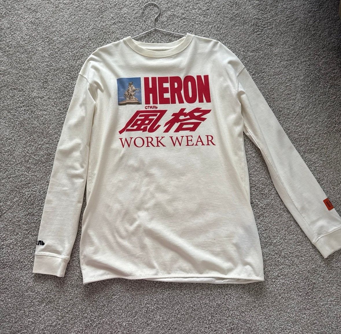 Heron Preston Heron Preston Workwear Horse Tee Size XS / US 0-2 / IT 36-38 - 2 Thumbnail