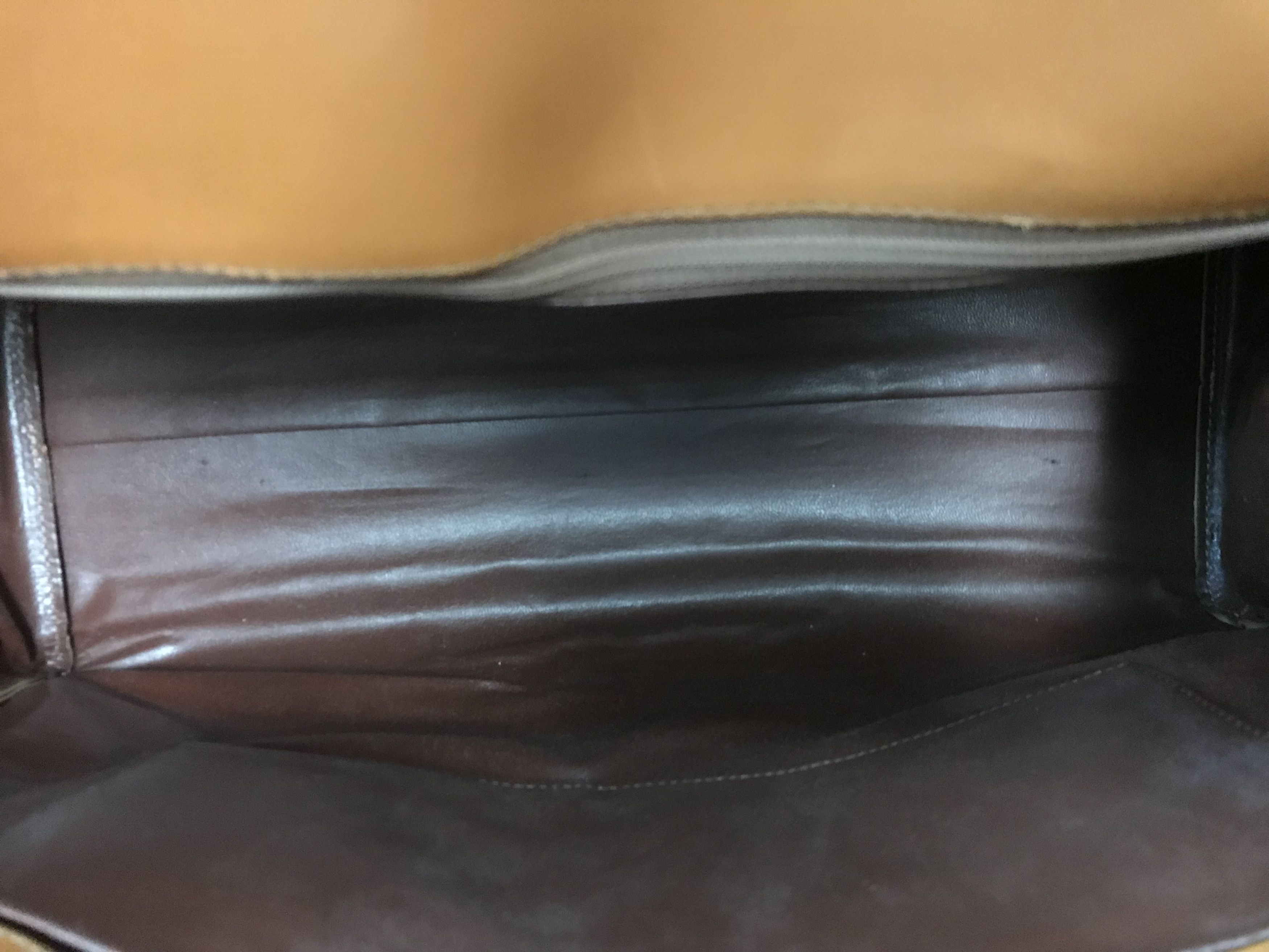 Leather Birkin Brown Leather Handbag Size ONE SIZE - 12 Thumbnail