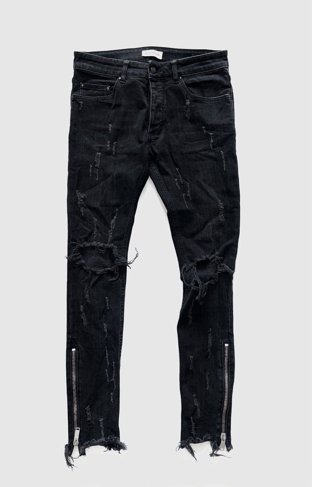 Palm Angels Palm Angels Distressed Denim Jeans Size US 30 / EU 46 - 1 Thumbnail