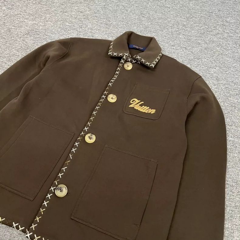 Louis Vuitton Louis Vuitton Brown Jacket Limited Edition -2505 Size US XS / EU 42 / 0 - 4 Thumbnail