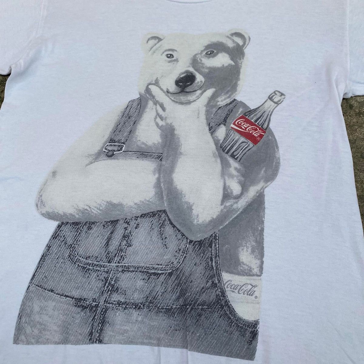 Vintage RARE ‼️ Coca-Cola polar bears Size US M / EU 48-50 / 2 - 2 Thumbnail