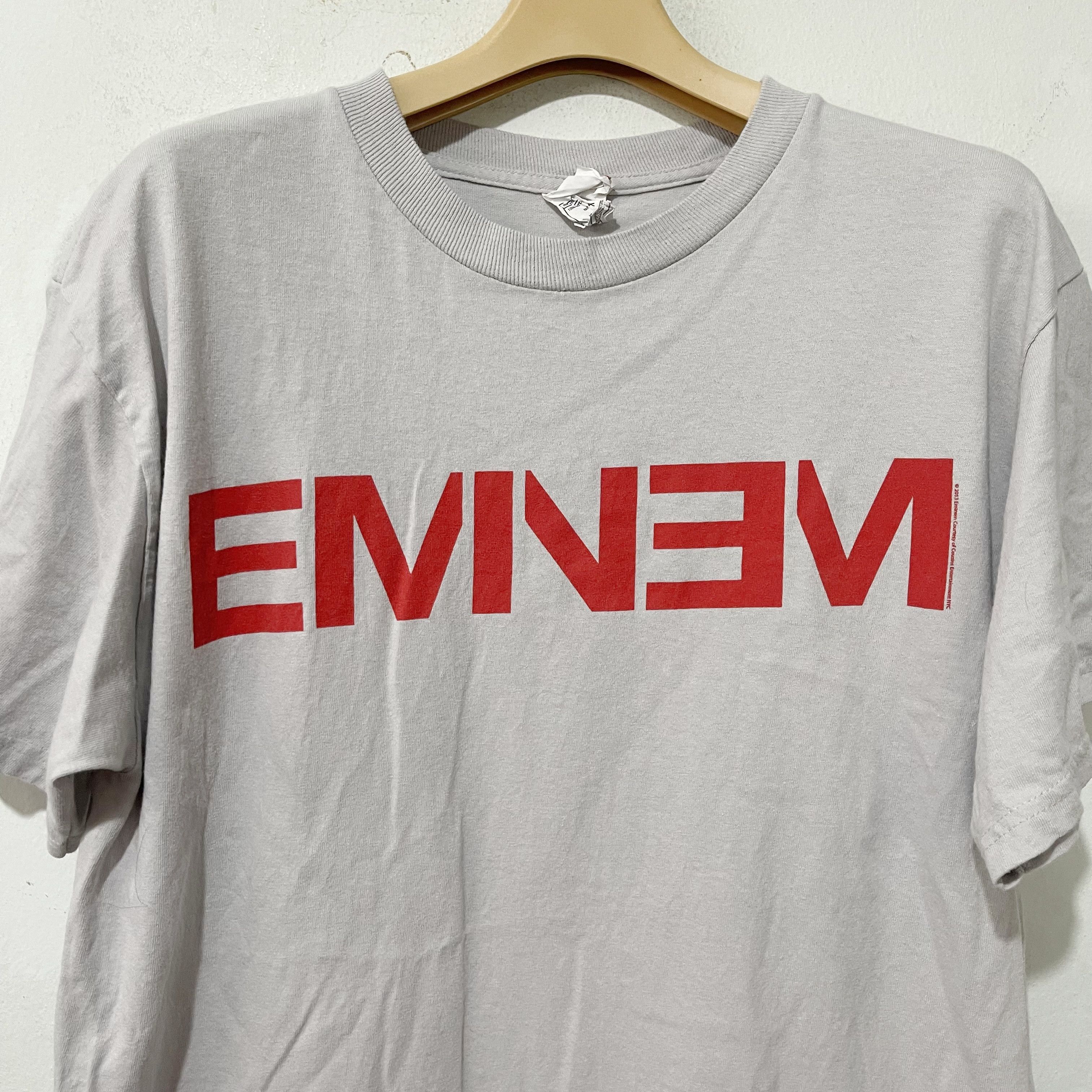 Eminem 2013 Eminem Vintage Logo Graphic T-Shirt Size US M / EU 48-50 / 2 - 2 Thumbnail