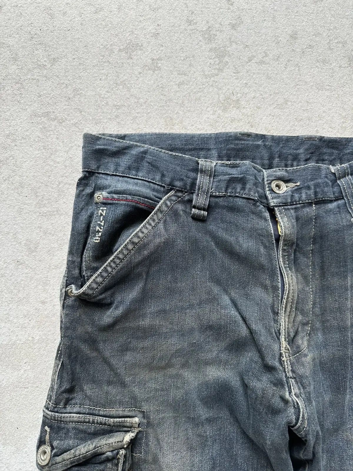 Rusty Rusty Dirty Japanese Brand IZ-7250 Work Wear Denim Pants Size US 32 / EU 48 - 3 Thumbnail
