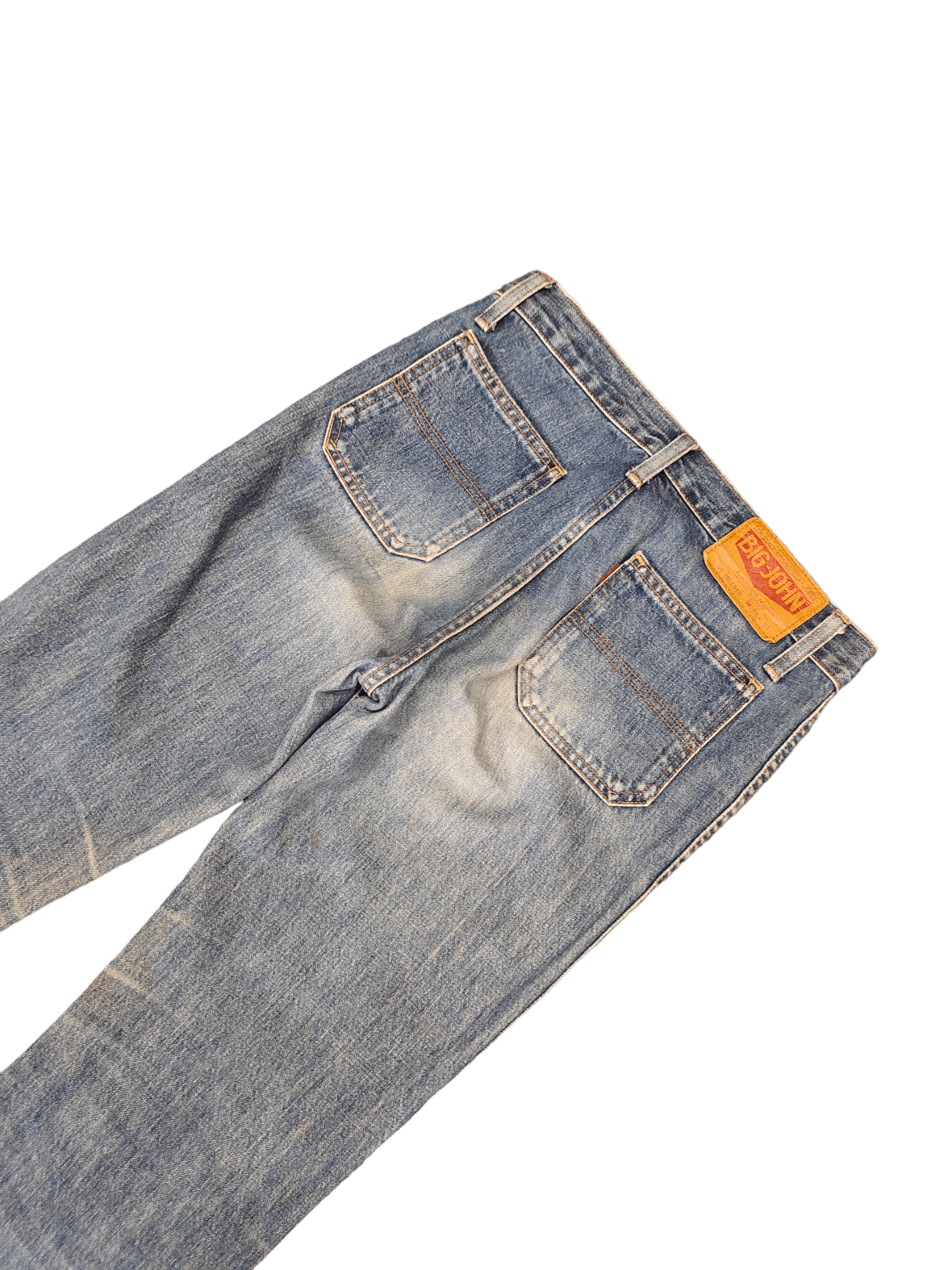 Big John Super Flare Jeans Big John Bell Bottom Denim Y2k Size US 28 / EU 44 - 14 Thumbnail