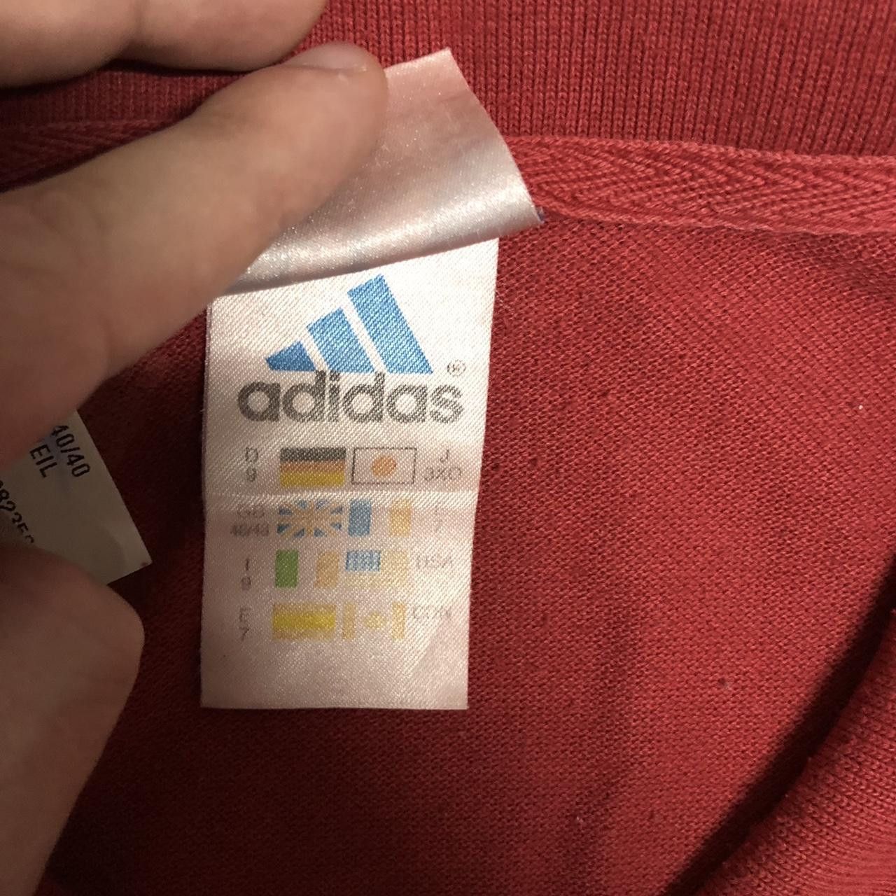 Adidas Burgundy Adidas polo shirt polo Size US M / EU 48-50 / 2 - 4 Thumbnail