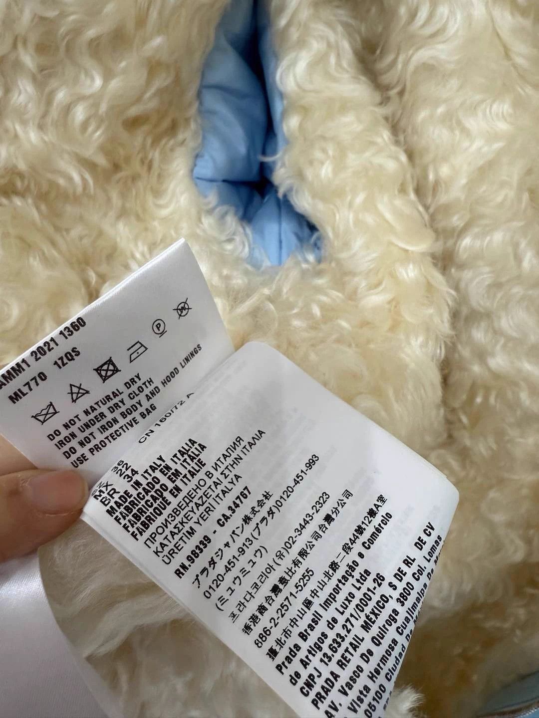 Miu Miu Miumiu Faux Fur Puffer 36 O/S 99new Cute Size XS / US 0-2 / IT 36-38 - 4 Thumbnail