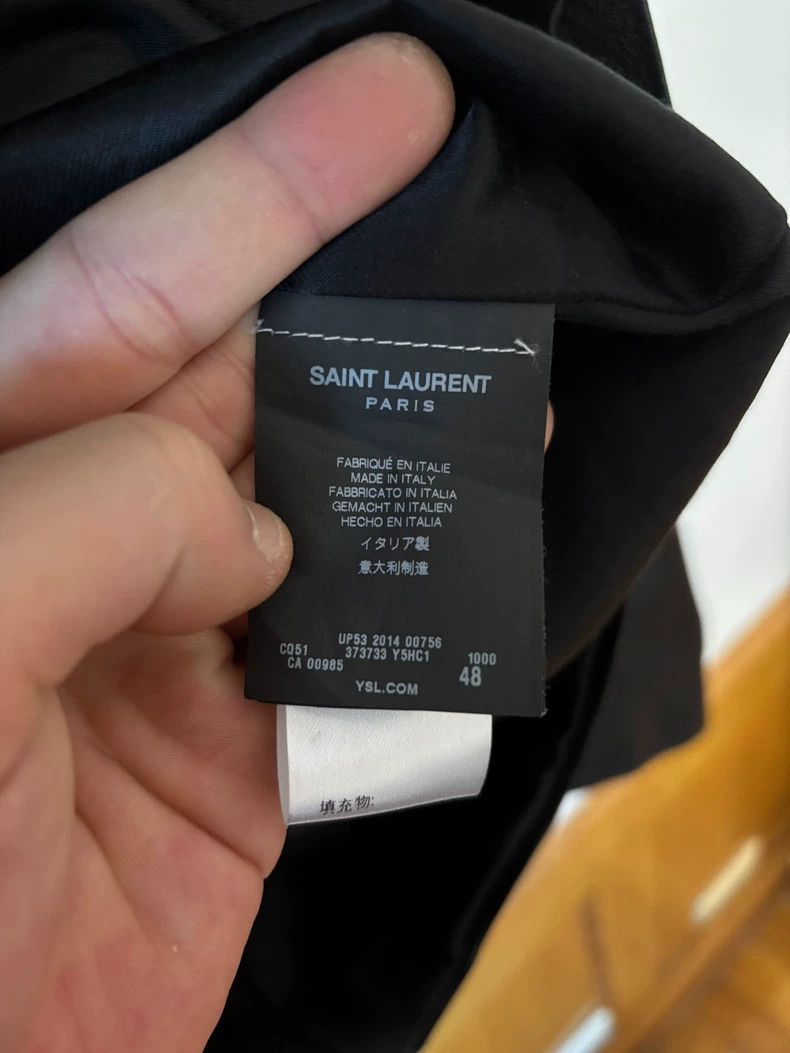Saint Laurent Paris Saint laurent paris 15ss Lamb Leather Hunting Coat Quinn Le Size US M / EU 48-50 / 2 - 4 Thumbnail