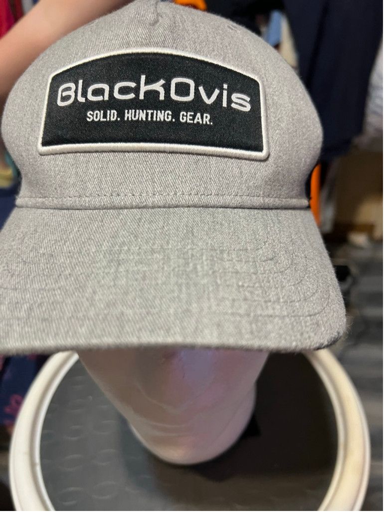 Blackfist Unisex BlackOvis Trucker Hat Gray/Black One Size Fits Most Size ONE SIZE - 1 Thumbnail