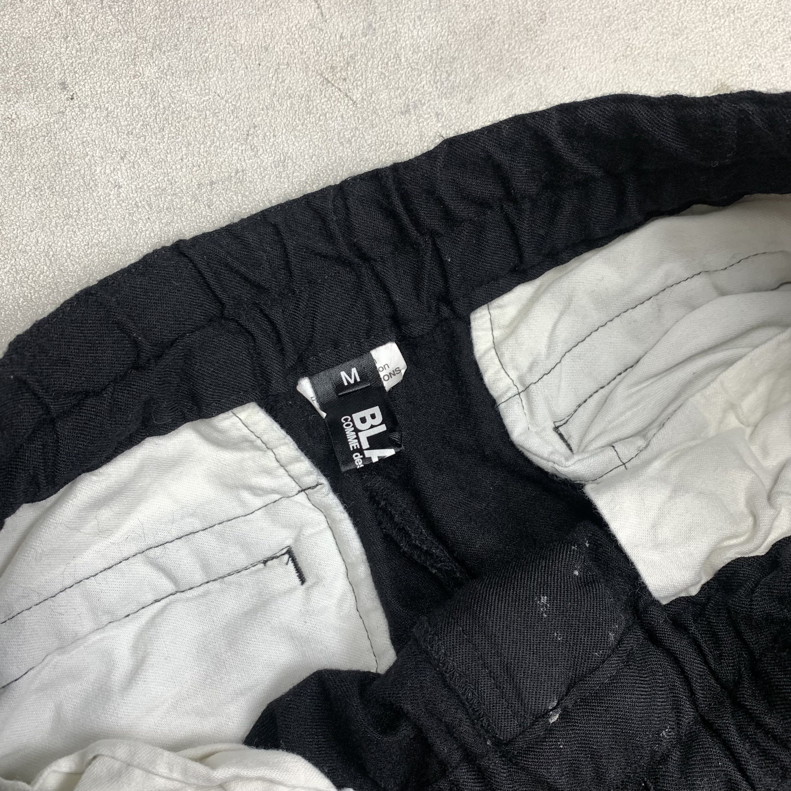 Comme des Garcons Black Comme Des Garcons Wool Pants AD 2017 Size US 28 / EU 44 - 5 Thumbnail