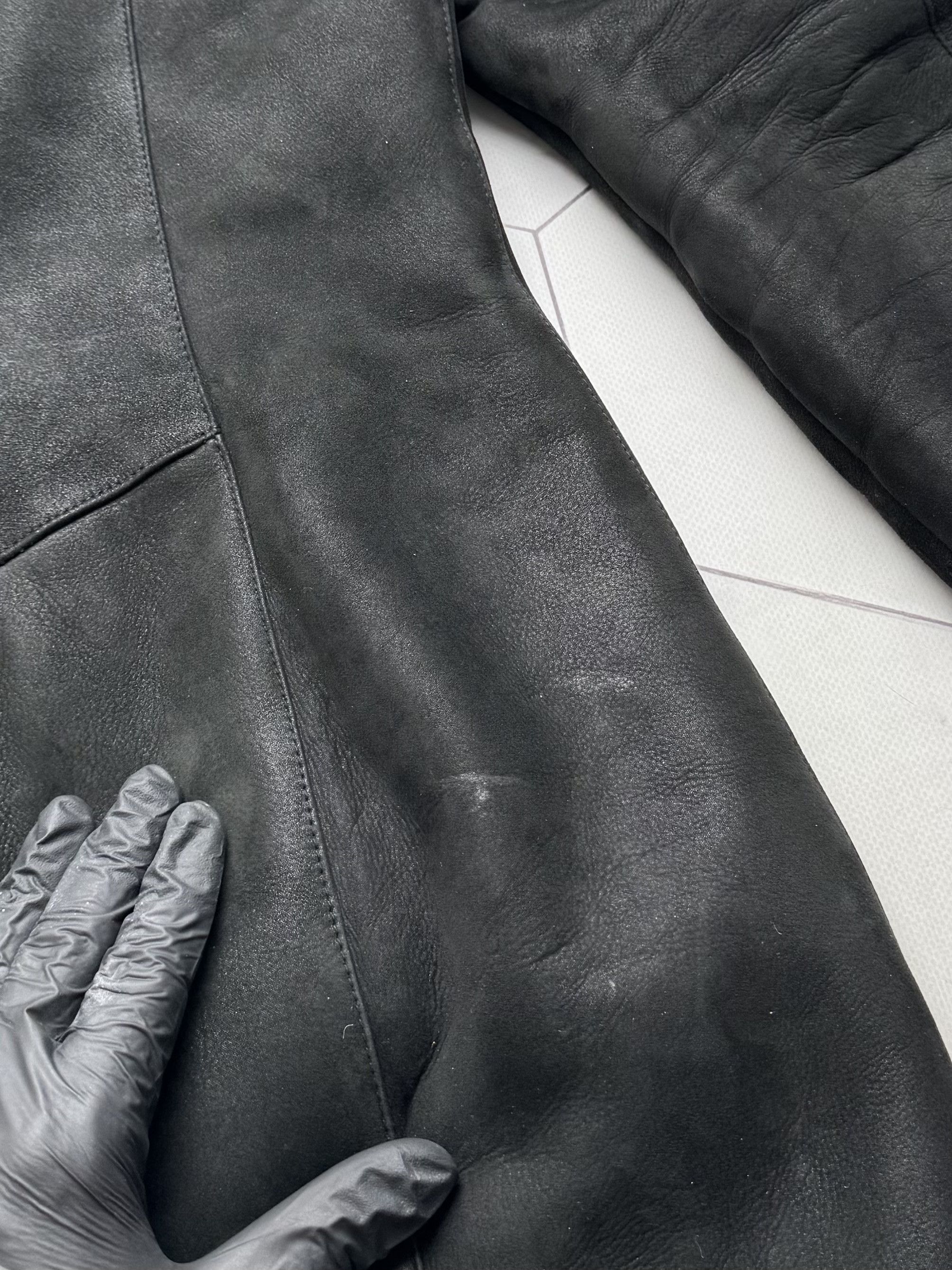 Vintage Vintage Real Lambskin Hooded Coat(B409)E2D15 Size S / US 4 / IT 40 - 21 Thumbnail
