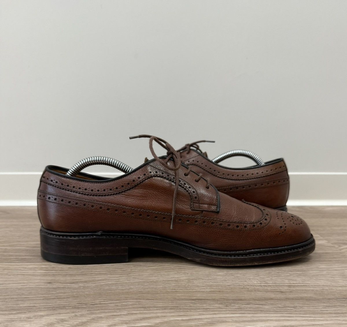Yanko Design Yanko Espana Brown Leather Brogue Shoes Size US 11 / EU 44 - 5 Thumbnail