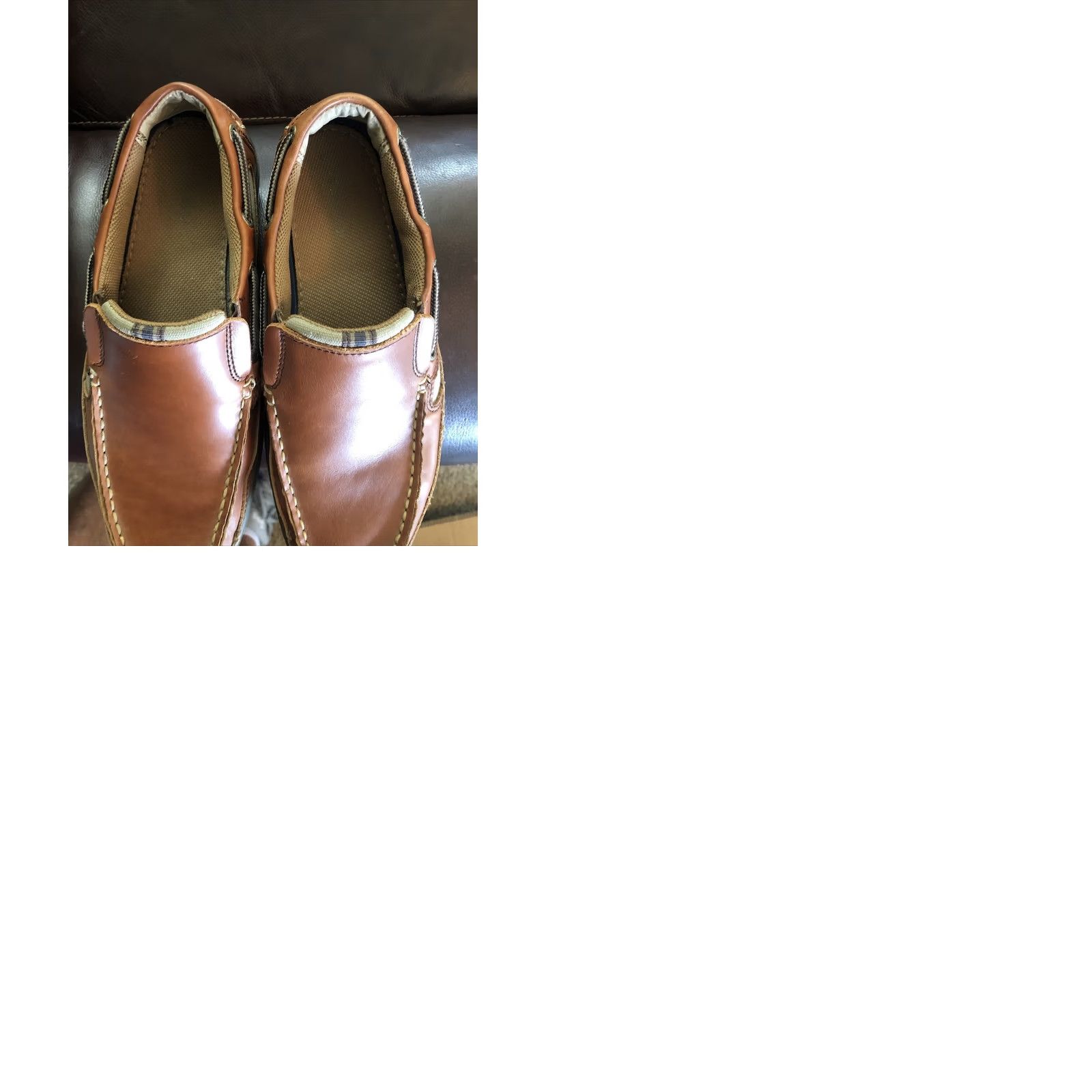 Sebago Men's Sebago Southport Slip On Loafers SIZE 8 M Leather Brown Casual Workwear Size US 8 / EU 41 - 9 Thumbnail