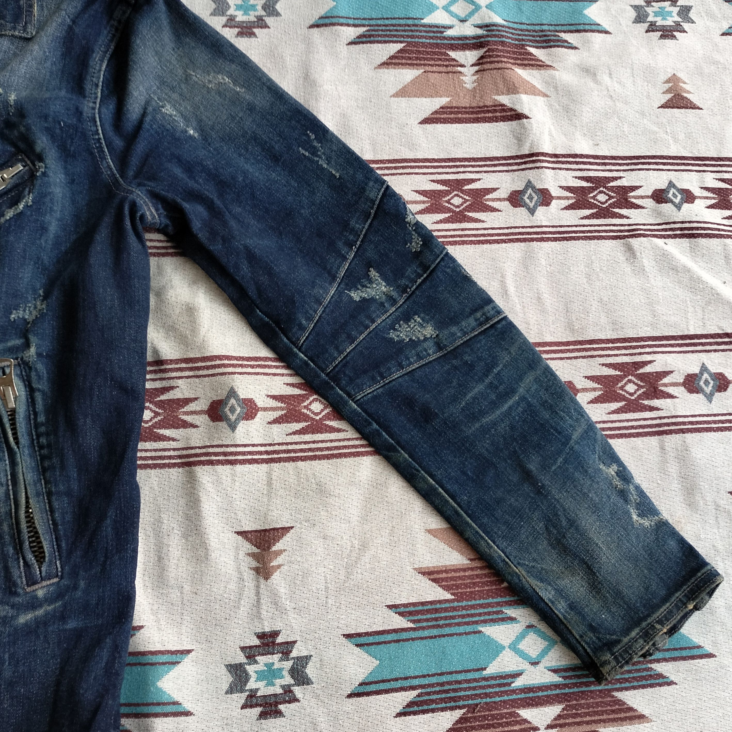 semanticdesign SemanticDesign rock double collar denim jacket Size US M / EU 48-50 / 2 - 9 Thumbnail