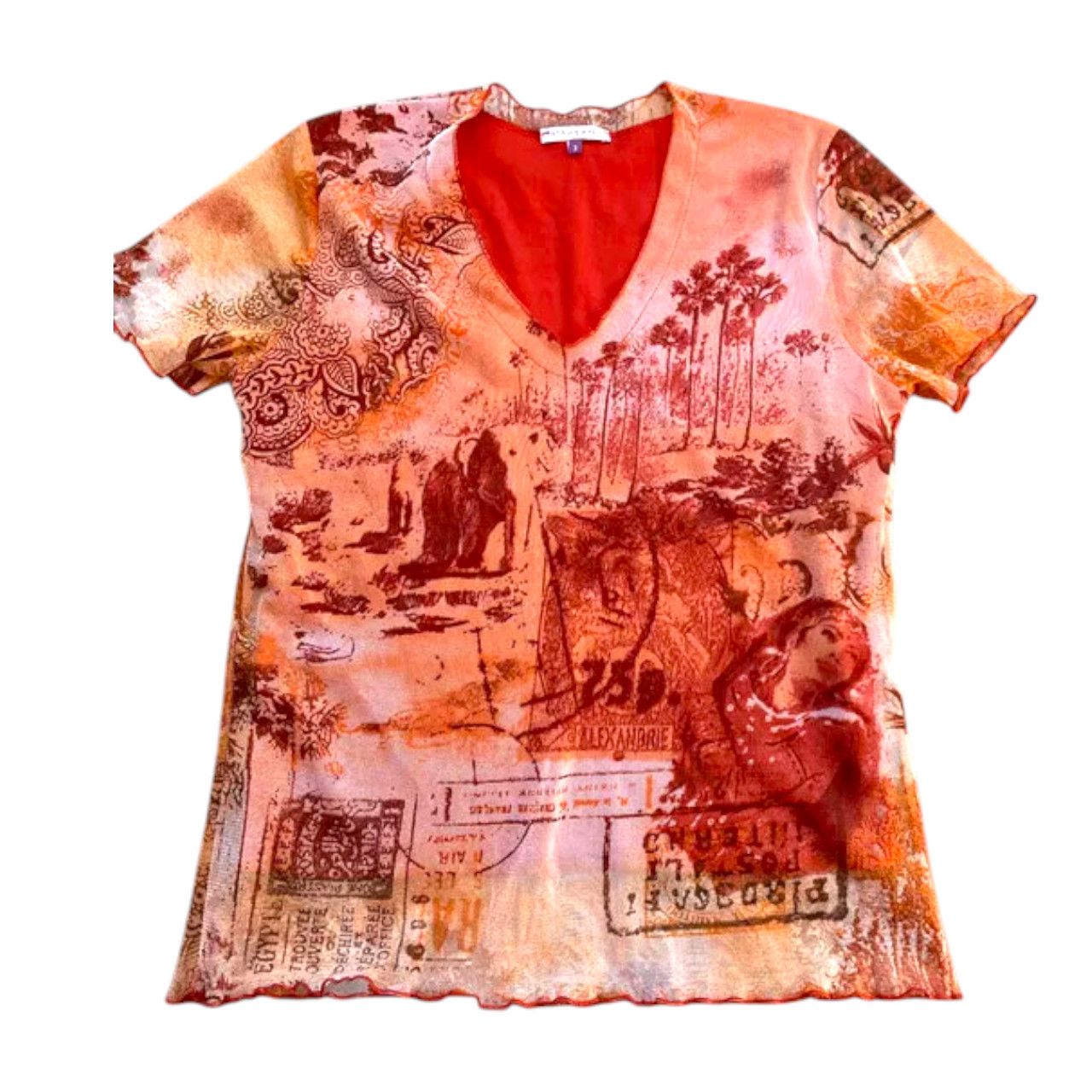 Other Double mesh printed tshirt sz M Size M / US 6-8 / IT 42-44 - 1 Thumbnail