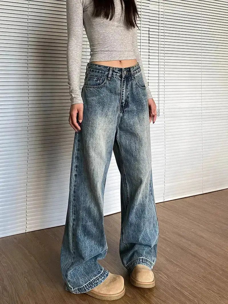 Japanese Brand Retro washed gradient jeans Size US 30 / EU 46 - 1 Thumbnail