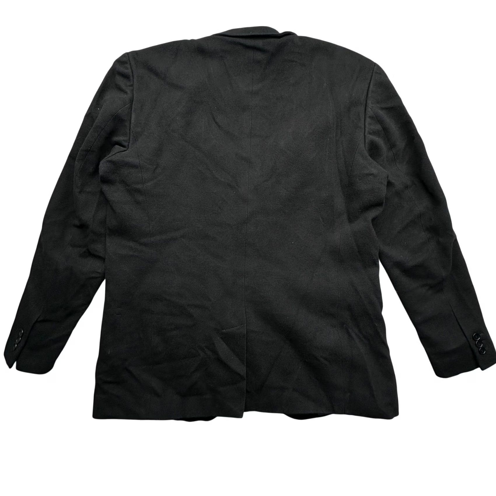 Lacoste Lacoste Coat Blazer Mens 3XL Button Lined Long Sleeve Pockets Pea Coat Black 100% Cotton VH0371 Size US XXL / EU 58 / 5 - 7 Thumbnail
