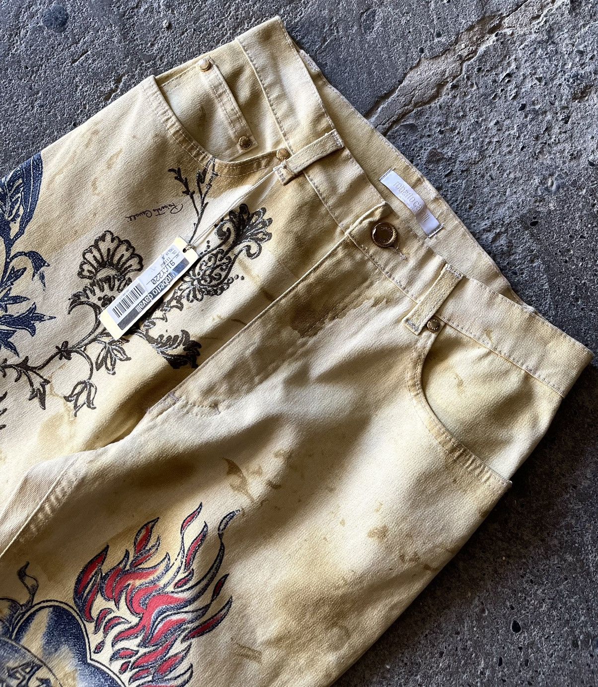 Roberto Cavalli Archive Roberto Cavalli - S/S 2003 - Tattoo Jeans Size 25" / US 0 / IT 36 - 7 Thumbnail