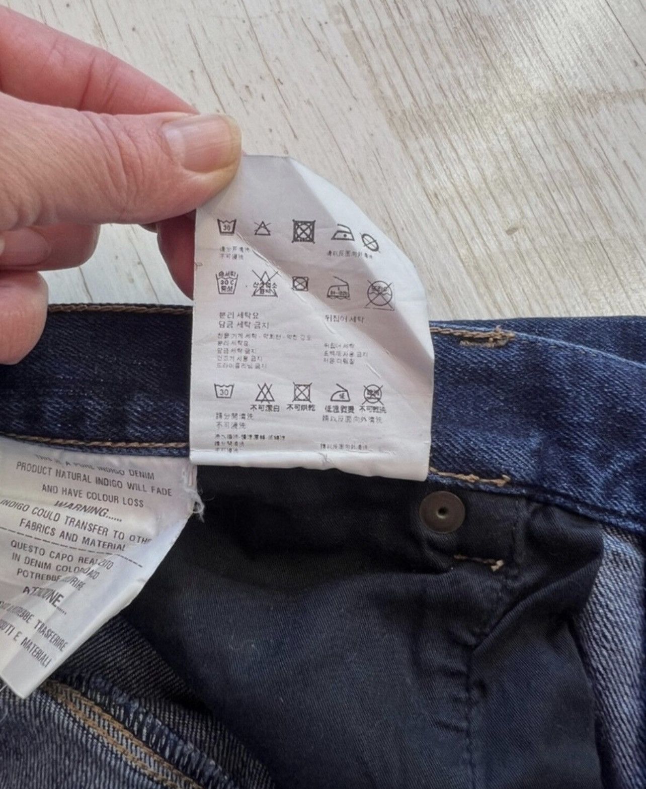 Prada Prada Straight Leg Jeans Size 32 | Dark Wash Size US 32 / EU 48 - 15 Thumbnail