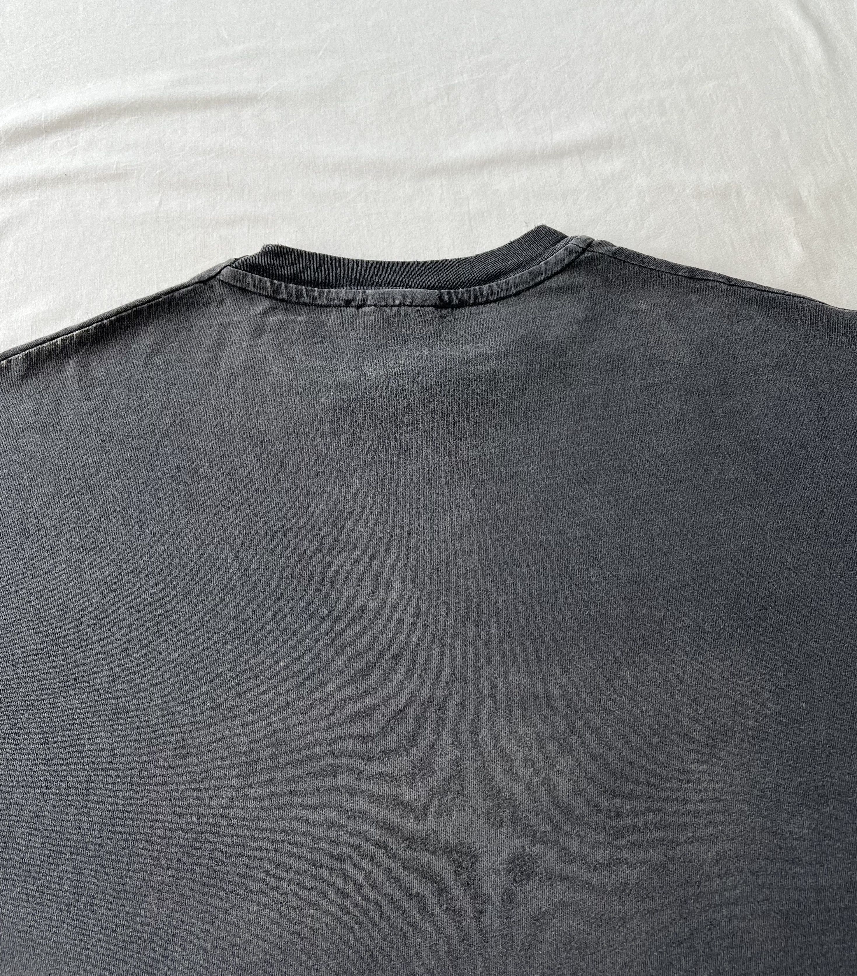 Vintage 90s Nebraska Huskers Cornhuskers NCAA Faded Black