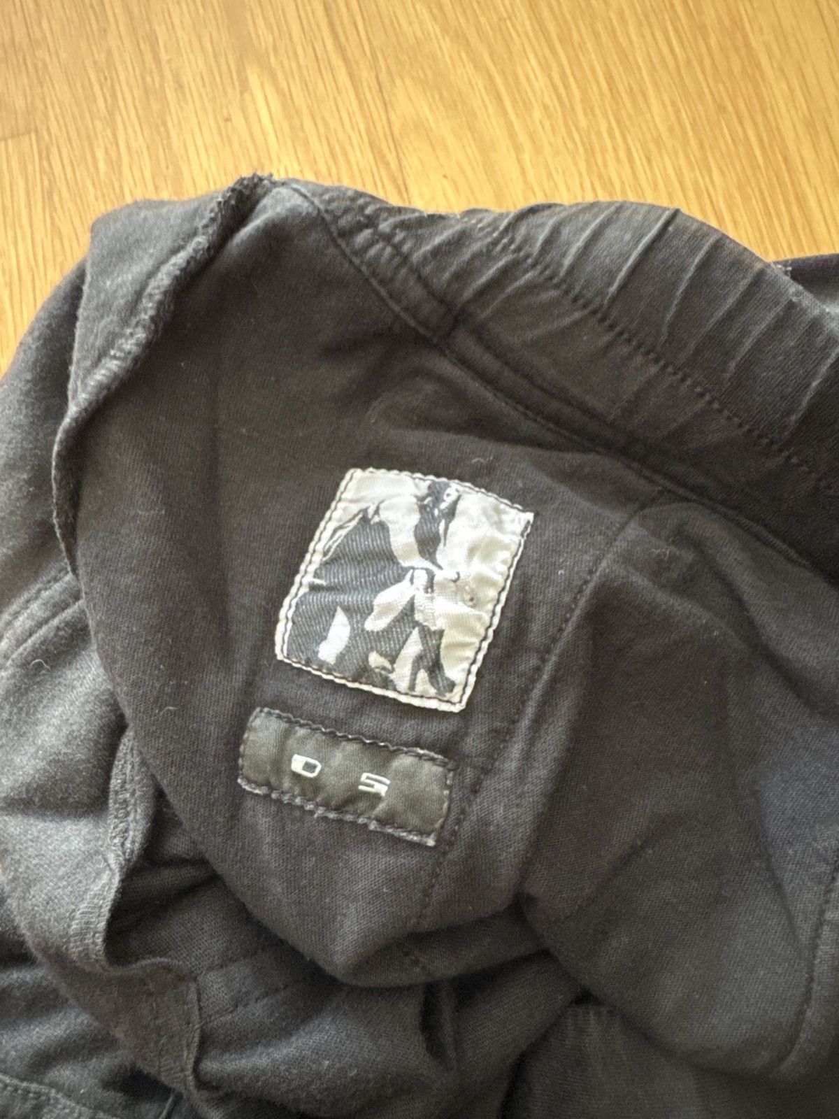 Rick Owens Drkshdw Rick Owens Darkshdw Black Prisioner Pant Size US 34 / EU 50 - 3 Thumbnail