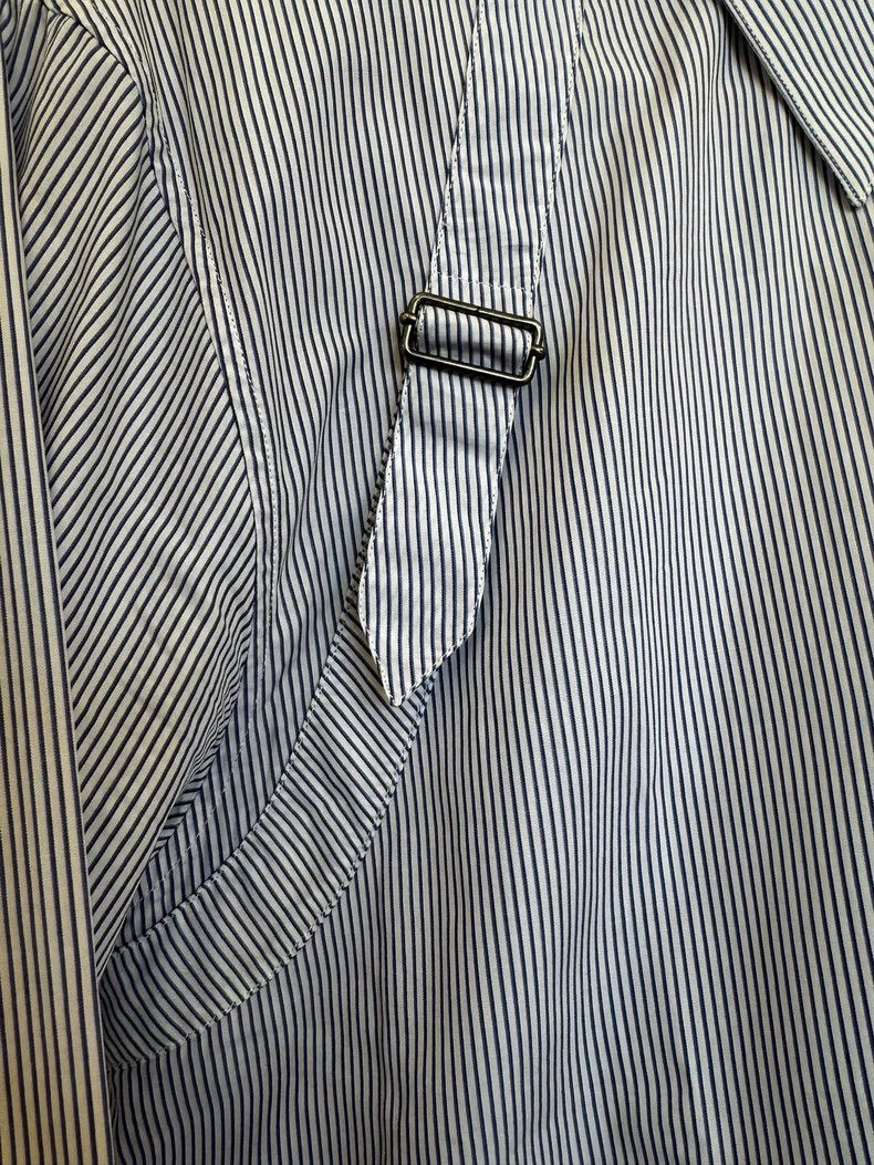 Alexander McQueen Alexander McQUEEN Classic Harness - style shirt with white Size US S / EU 44-46 / 1 - 3 Thumbnail