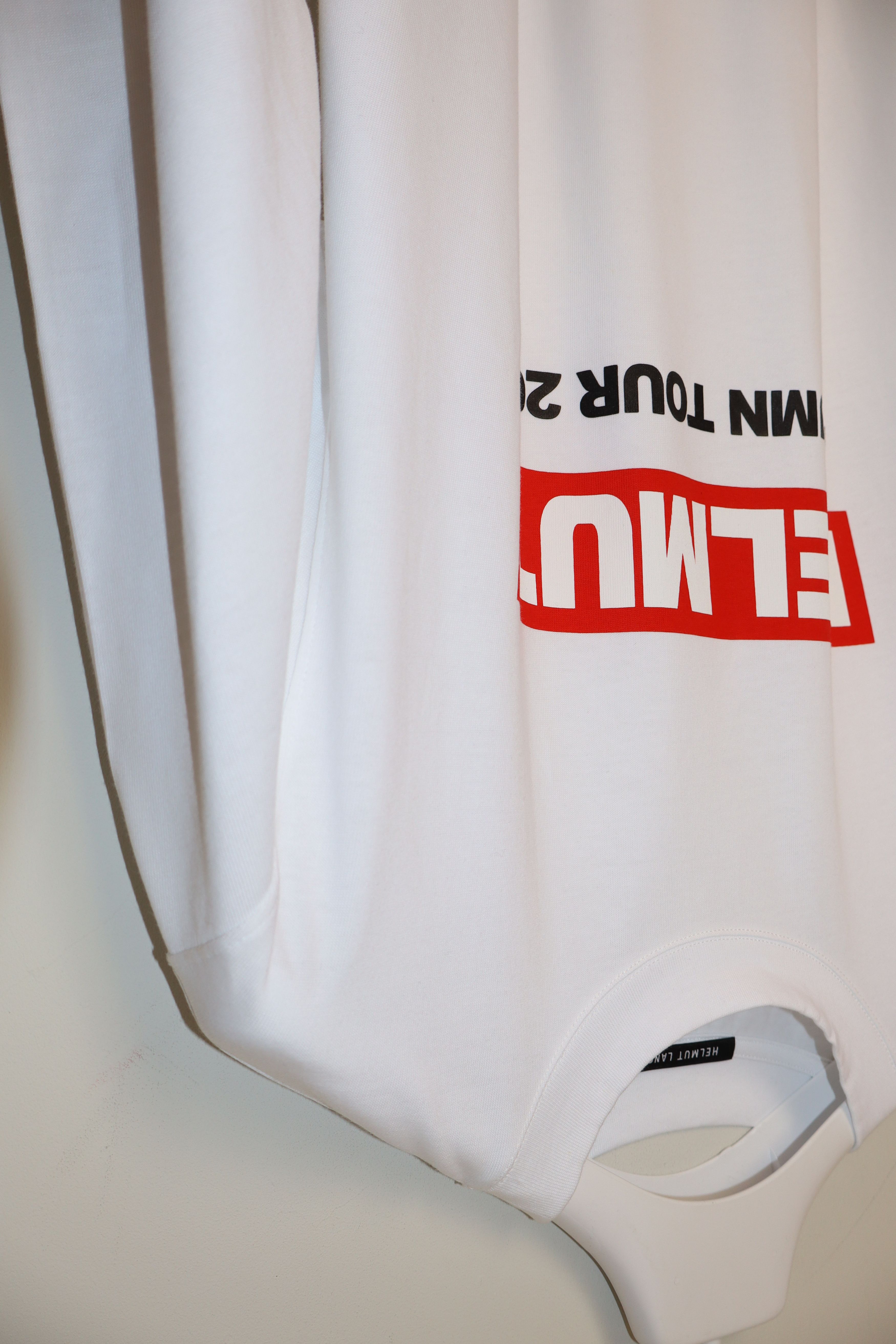 Helmut Lang Autumn Tour 2018 t-shirt Size US M / EU 48-50 / 2 - 6 Thumbnail